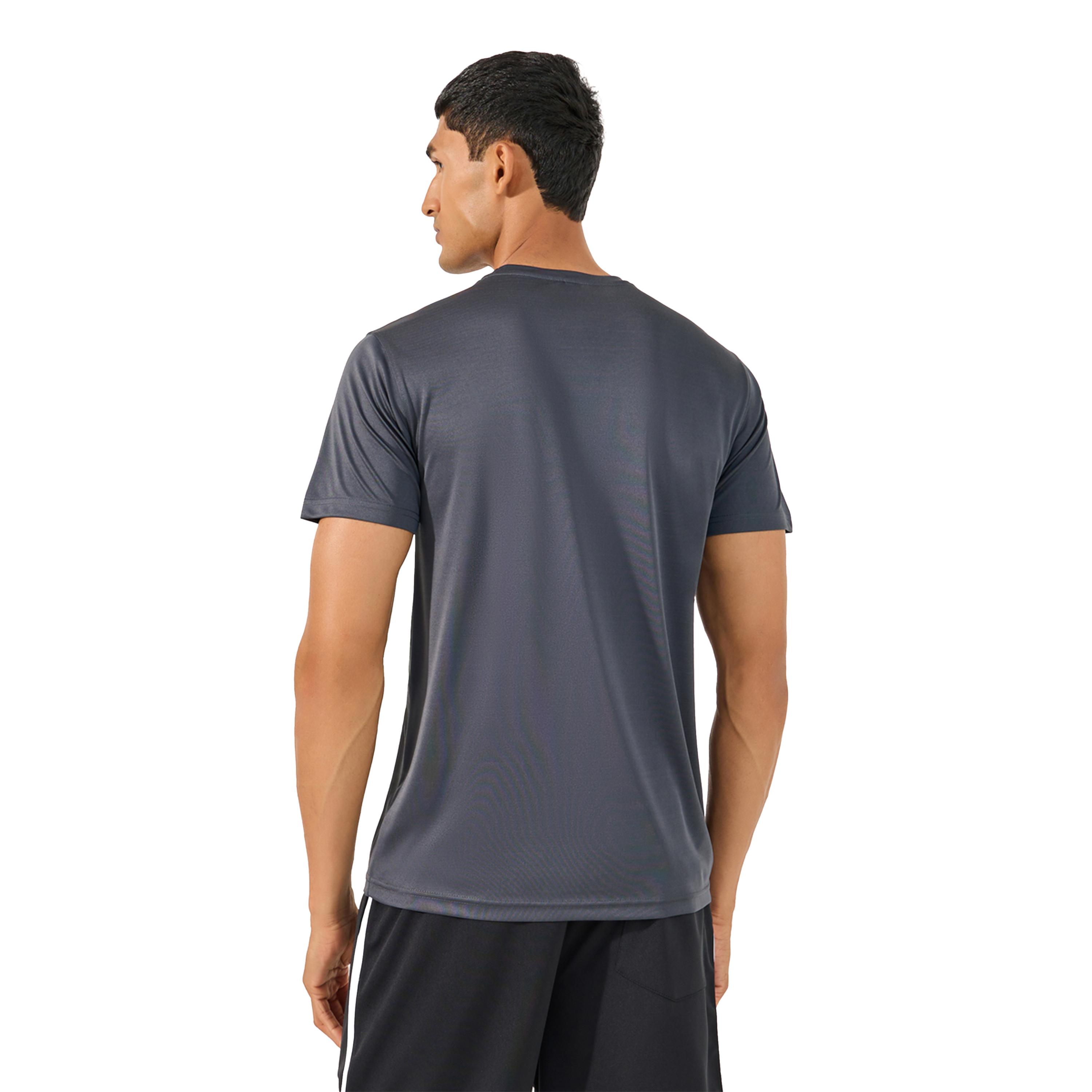 Styli Solid Regular Fit T-Shirt with Logo Detail-men-clothing-sportswearandactivewear-tshirtsandpolos-image-4