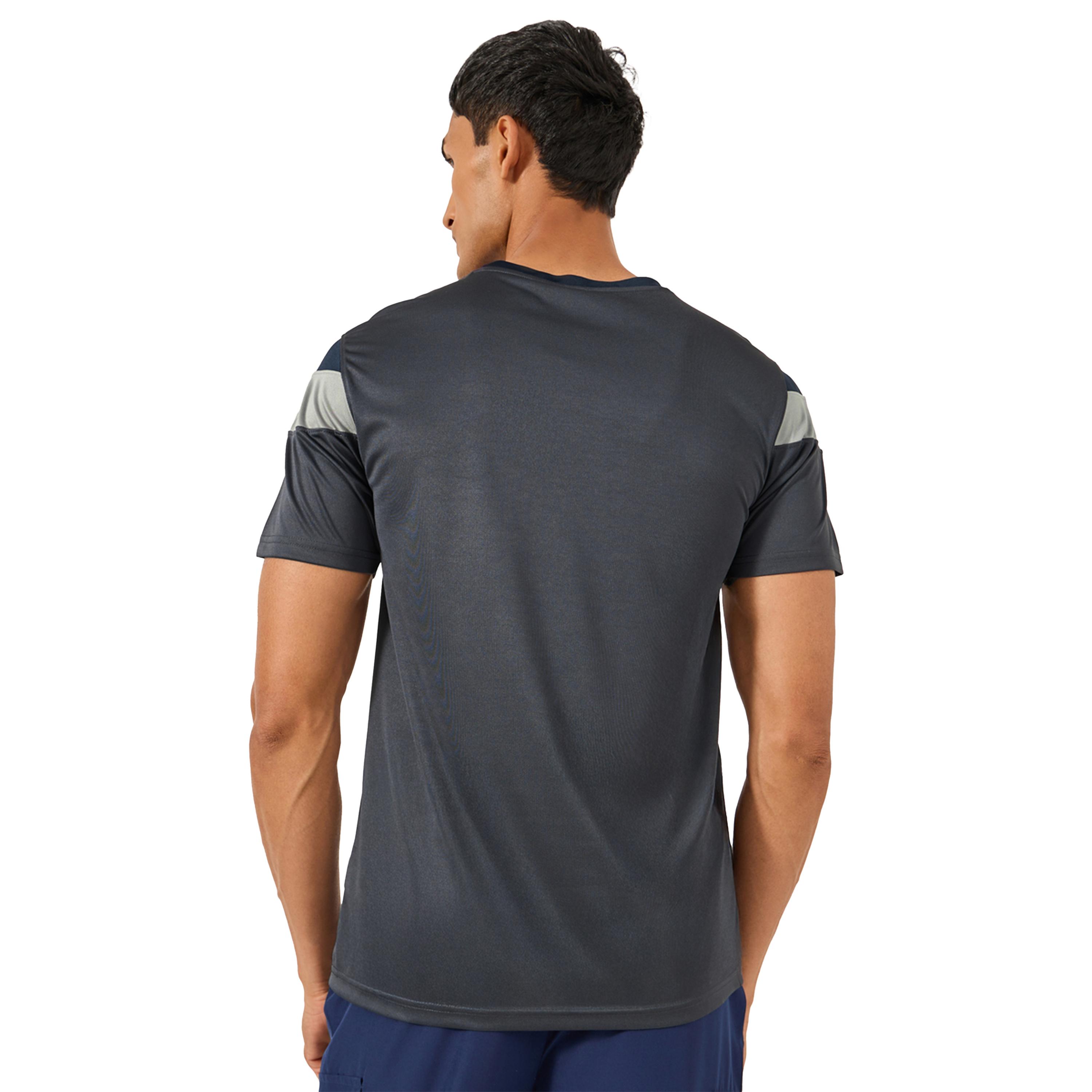 Styli Color Block Regular Fit T-Shirt with Logo Detail-men-clothing-sportswearandactivewear-tshirtsandpolos-image-4
