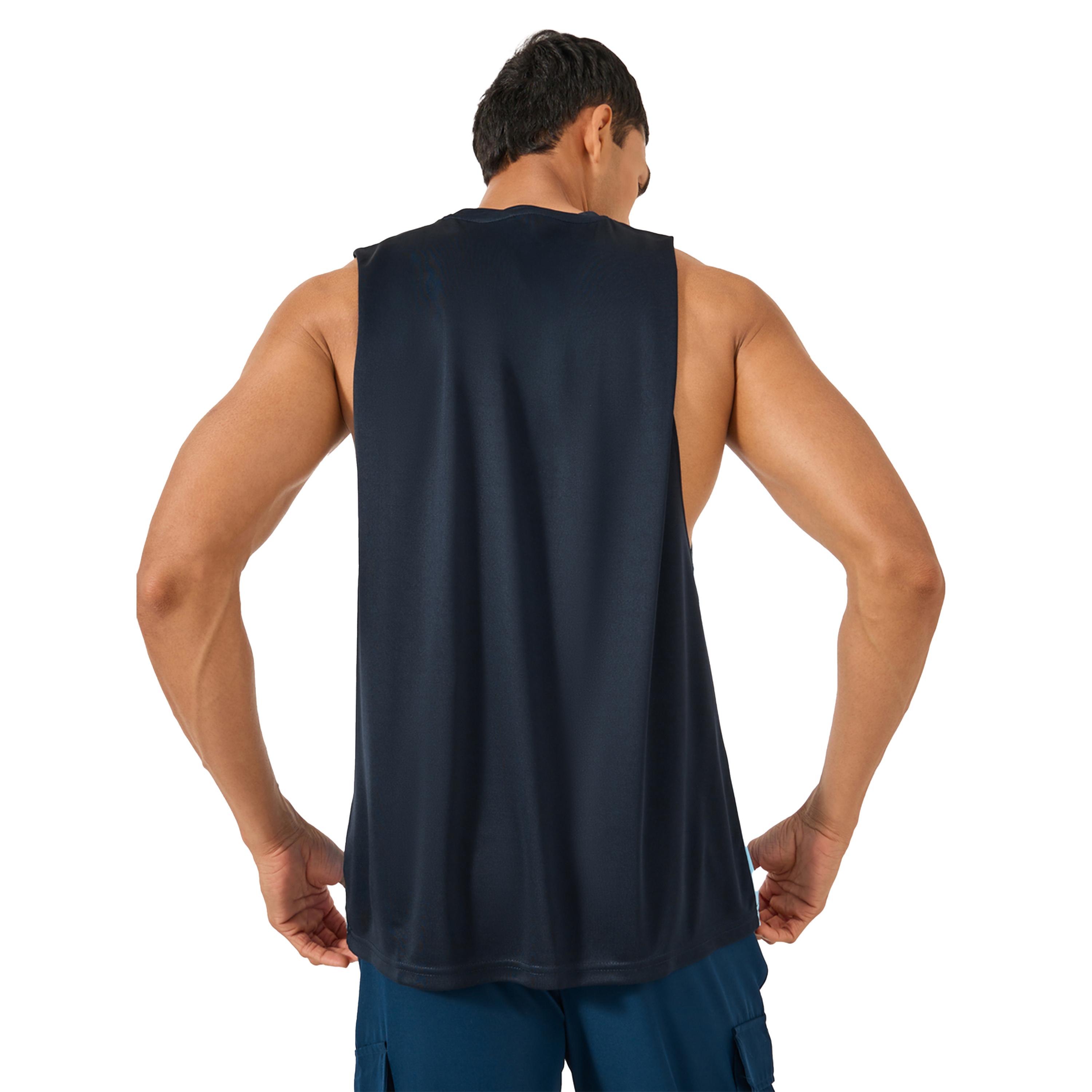 Styli Slogan Print Color Block Sleeveless Tank-men-clothing-sportswearandactivewear-tshirtsandpolos-image-4