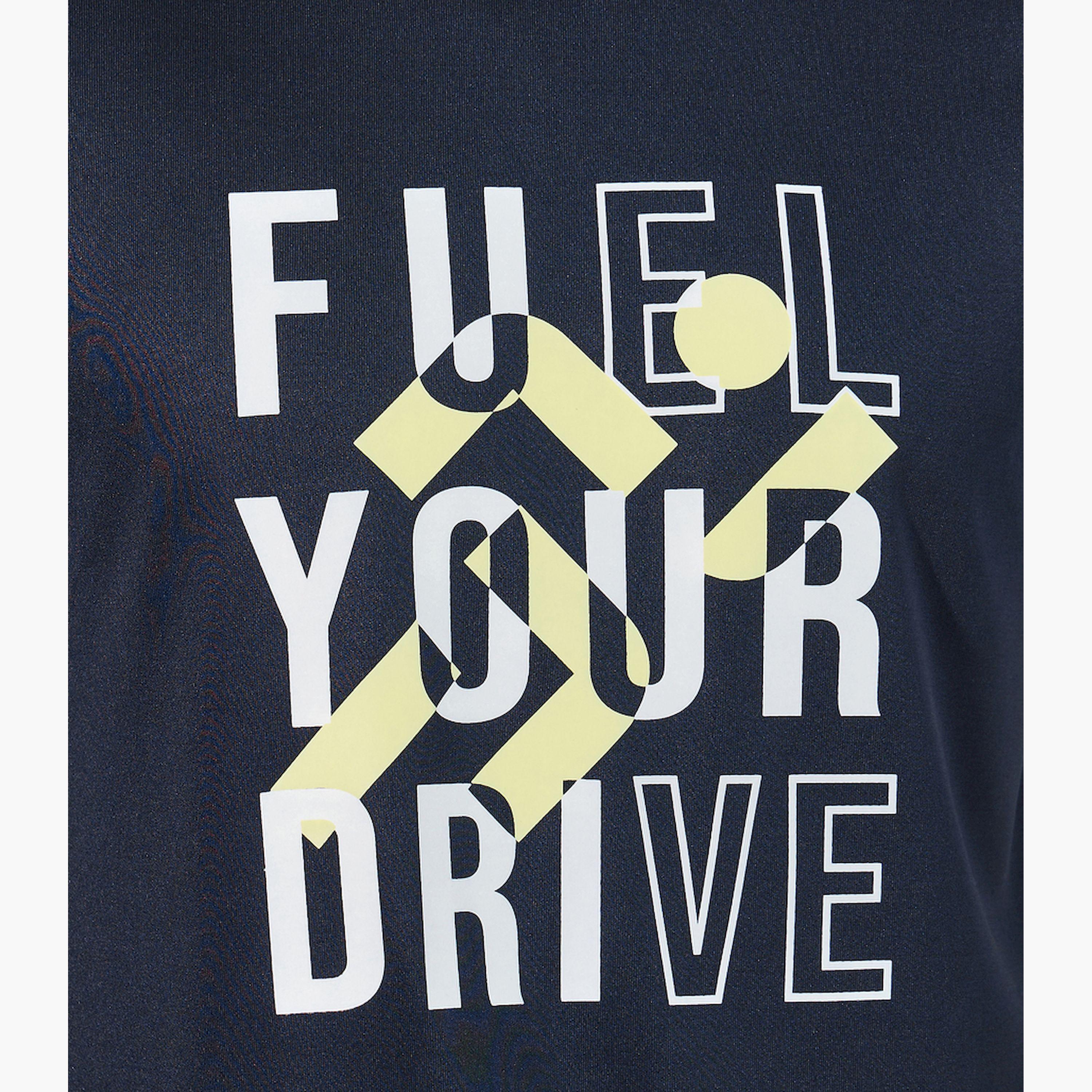 Styli Slogan Print Short Sleeve Running T-Shirt-men-clothing-sportswearandactivewear-tshirtsandpolos-image-3