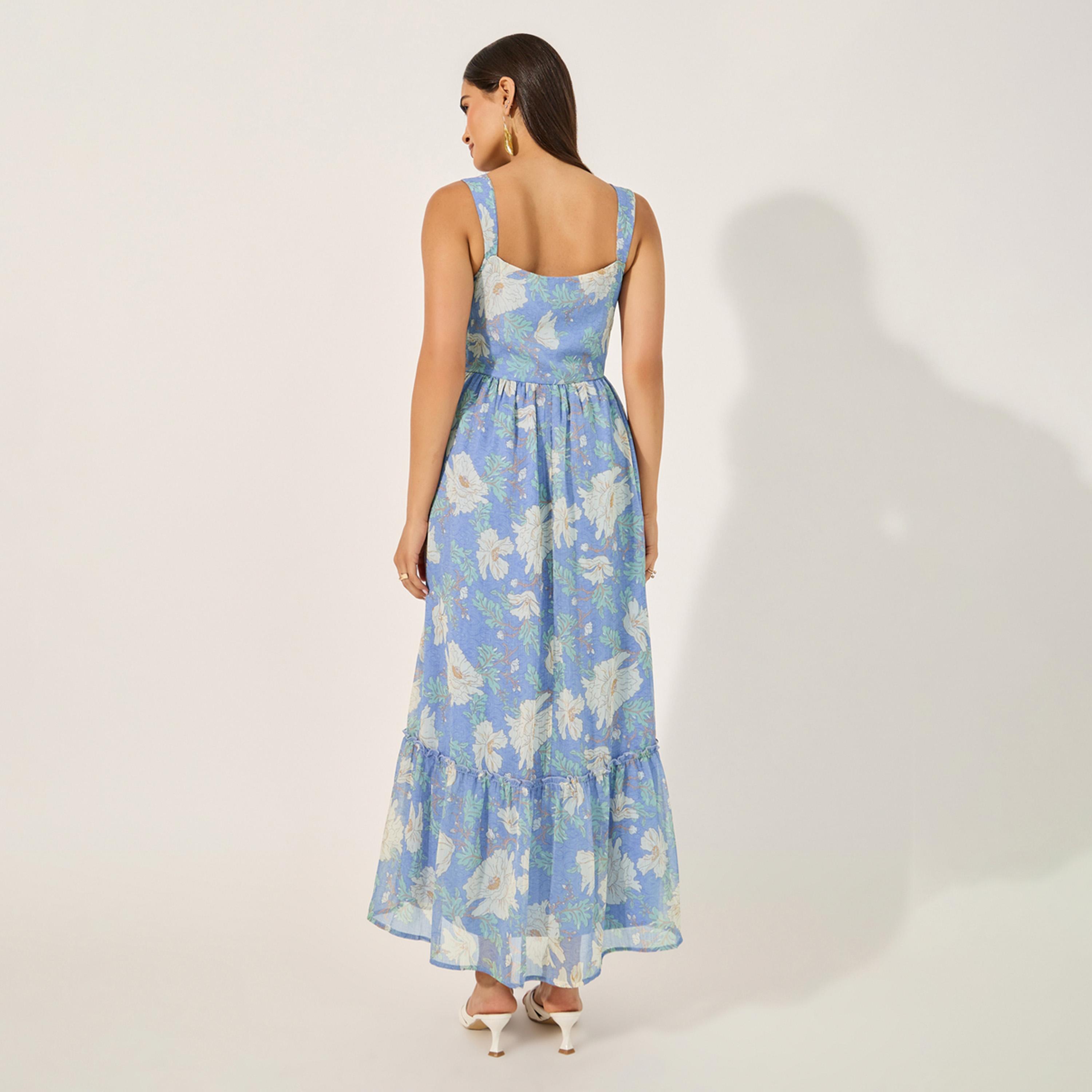 Styli Print Strappy A-Line Maxi Dress-women-clothing-dresses-image-5