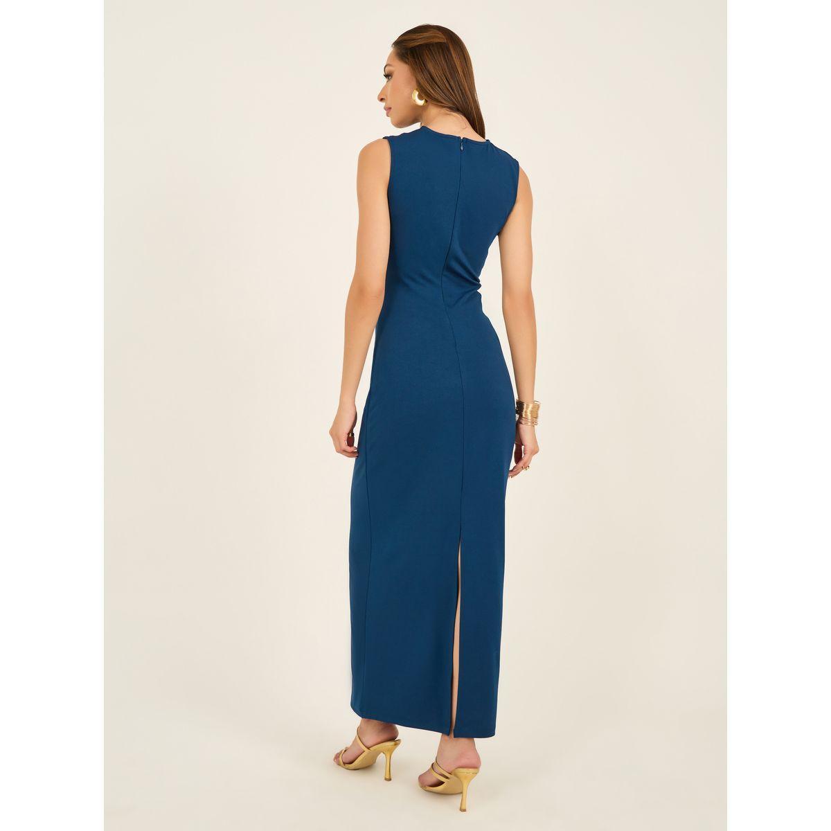 Plain Sleeveless Sheath Maxi Dress-women-clothing-dresses-image-4