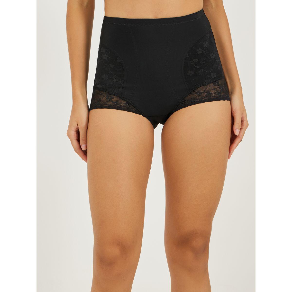 Styli Floral Lace Trim Insert Shaping Brief-women-clothing-lingerie-shapewear-image-2