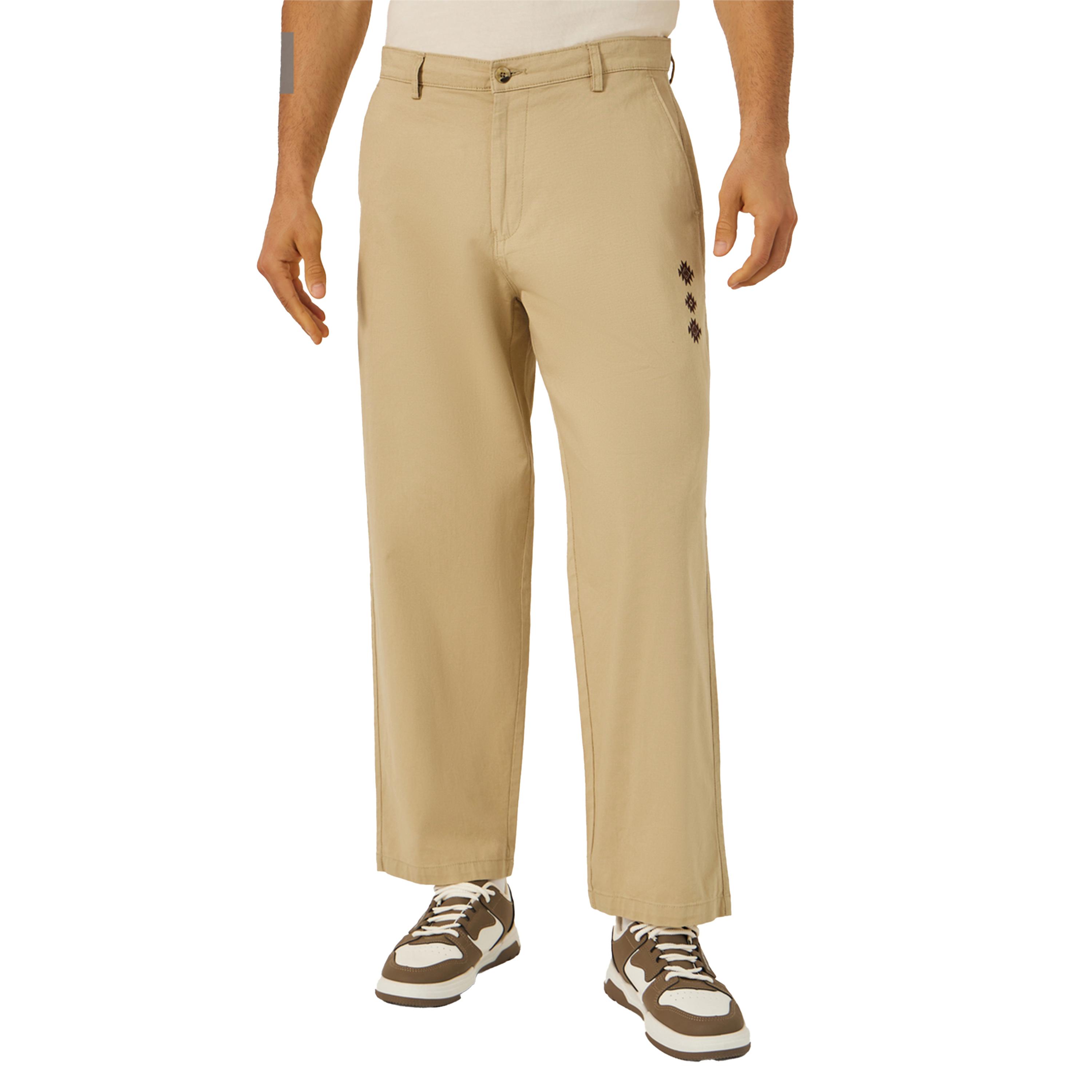 ستايلي -  بنطال تشينو متوسط الارتفاع-men-clothing-bottoms-trousersandchinos-trousers-image-1