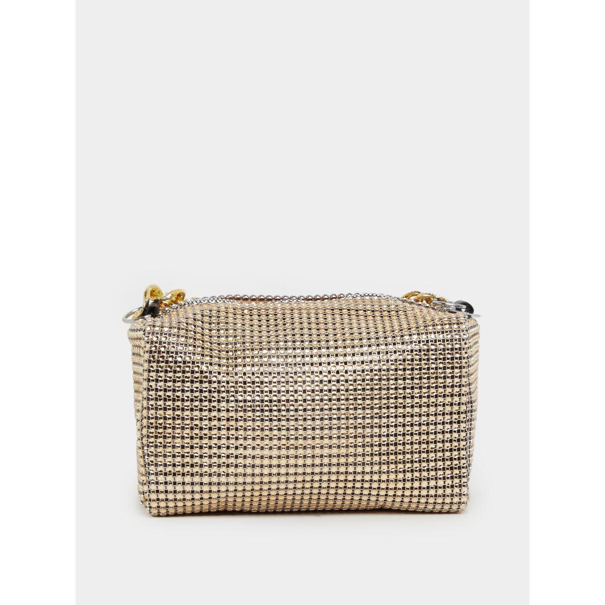 Chain Drop Embellished Handbag with Chain Strap-women-bagsandwallets-handbags-image-4