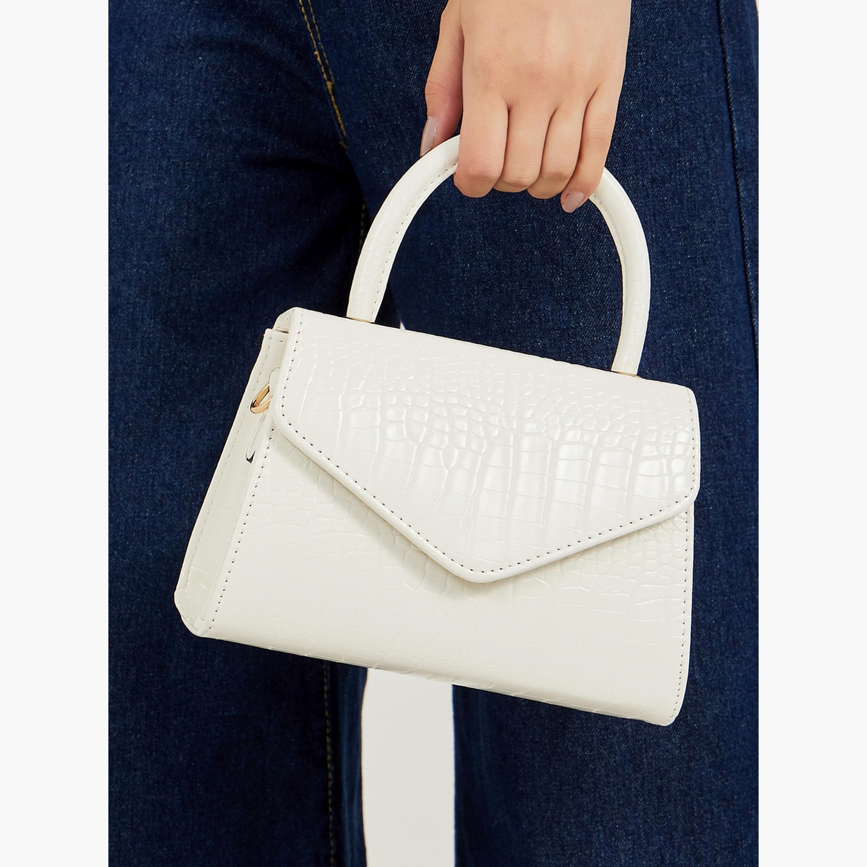 ستايلي - حقيبة يد ذات تصميم مزخرف مع حزام قابل للفصل-women-bagsandwallets-handbags-image-3
