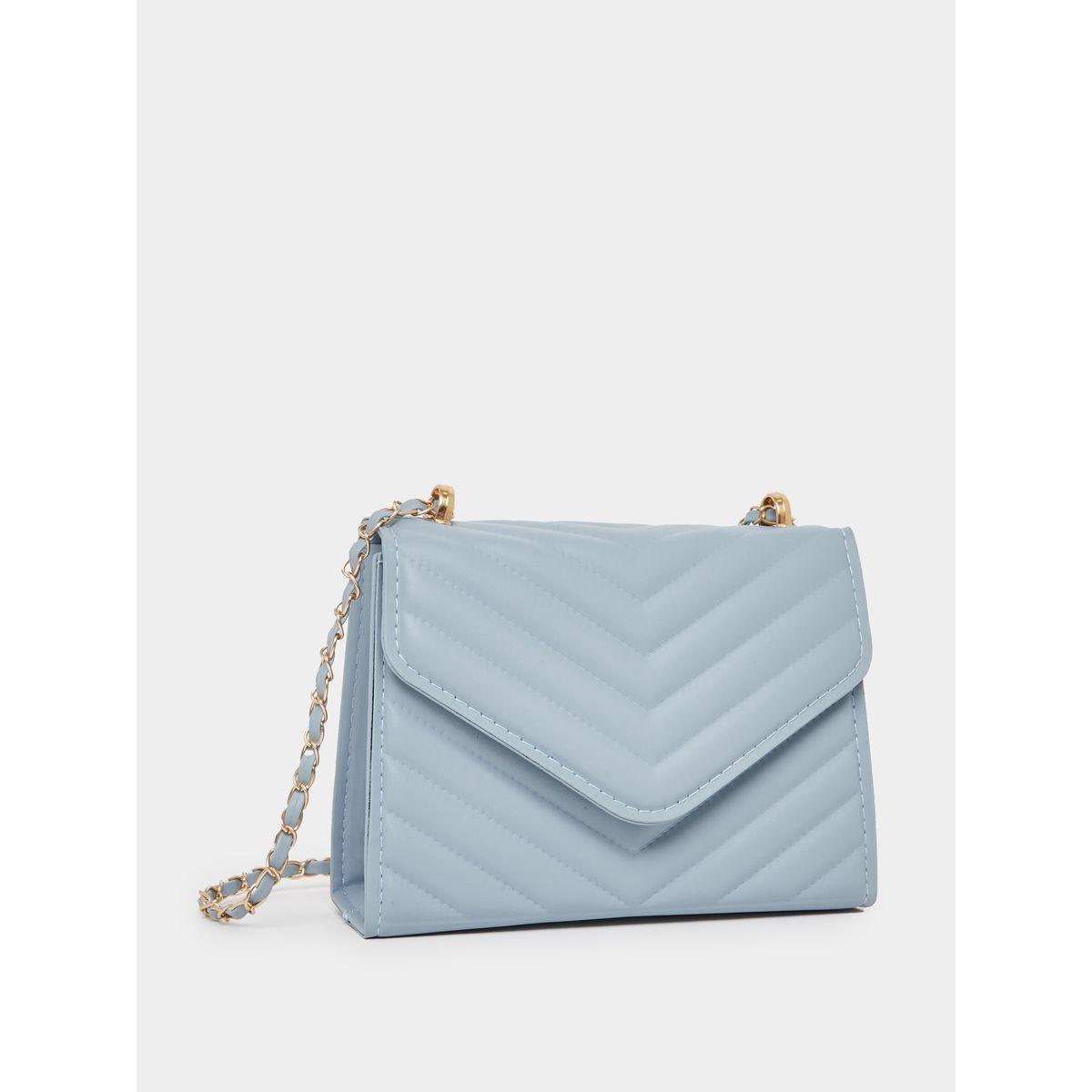 Quilted Crossbody Bag with Adjustable Chain Strap-women-bagsandwallets-handbags-image-1