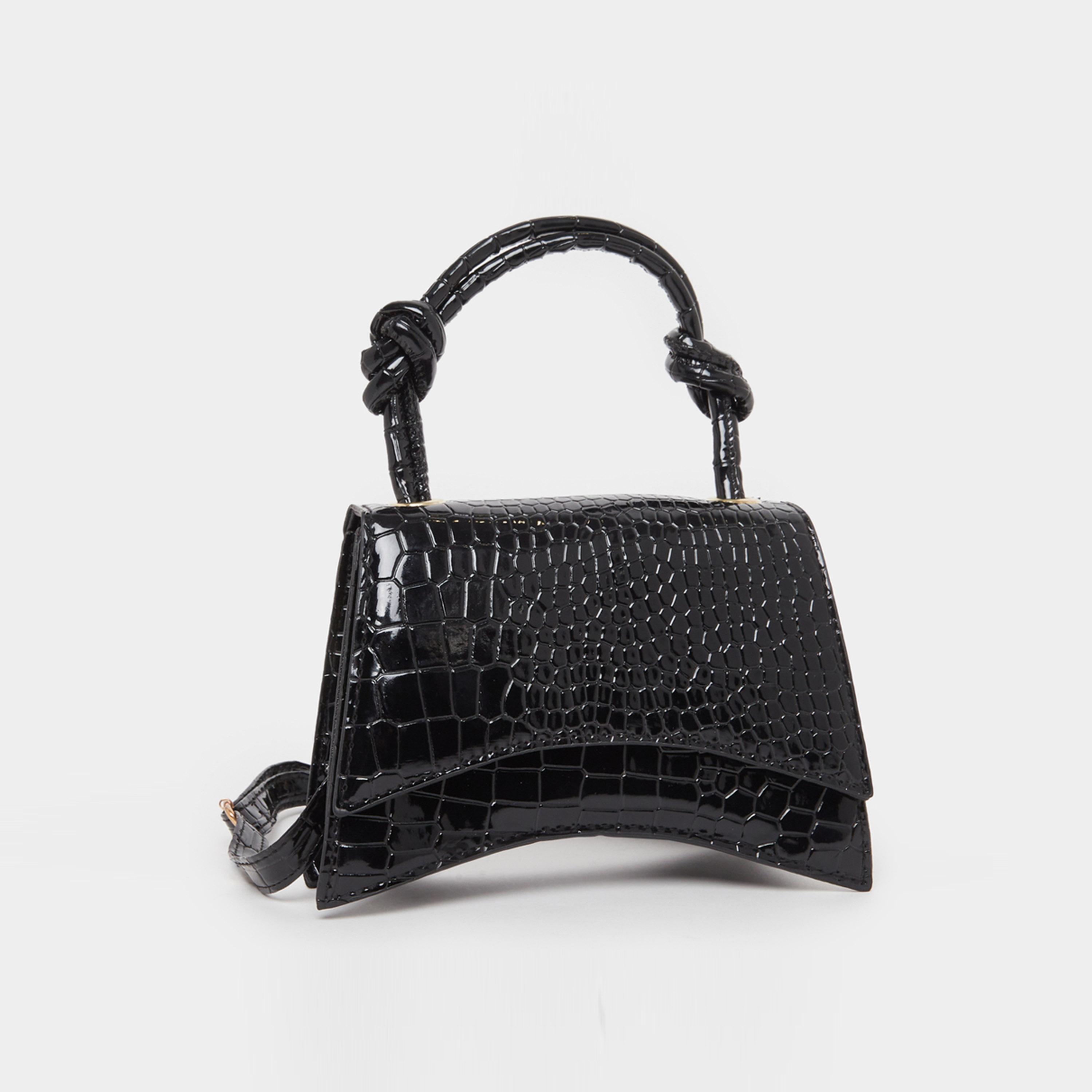 ستايلي - حقيبة يد غير متماثلة بتصميم عقدة-women-bagsandwallets-handbags-image-1