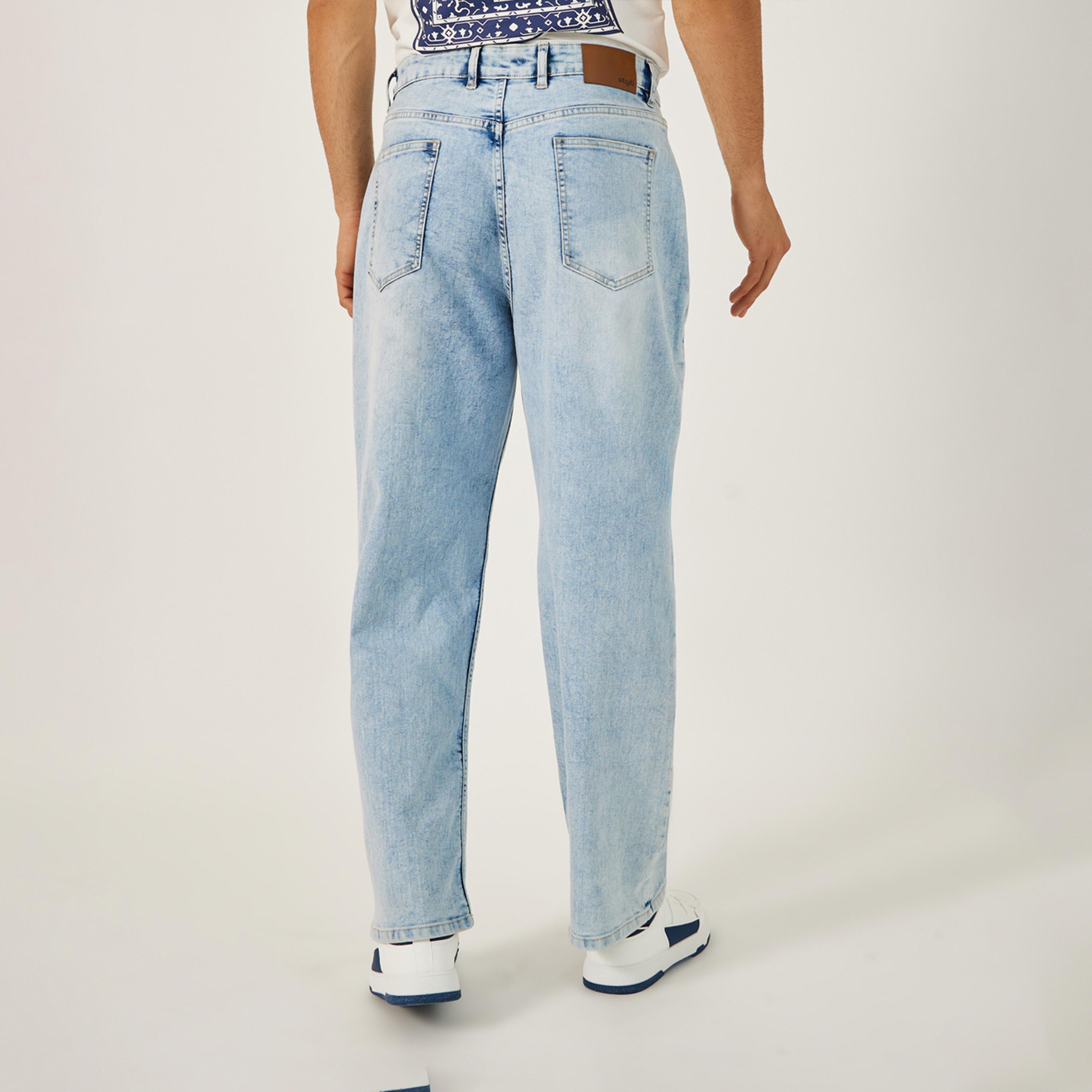 Styli Limited Mid Rise Wide Leg Faded Jeans-men-clothing-bottoms-jeans-image-4