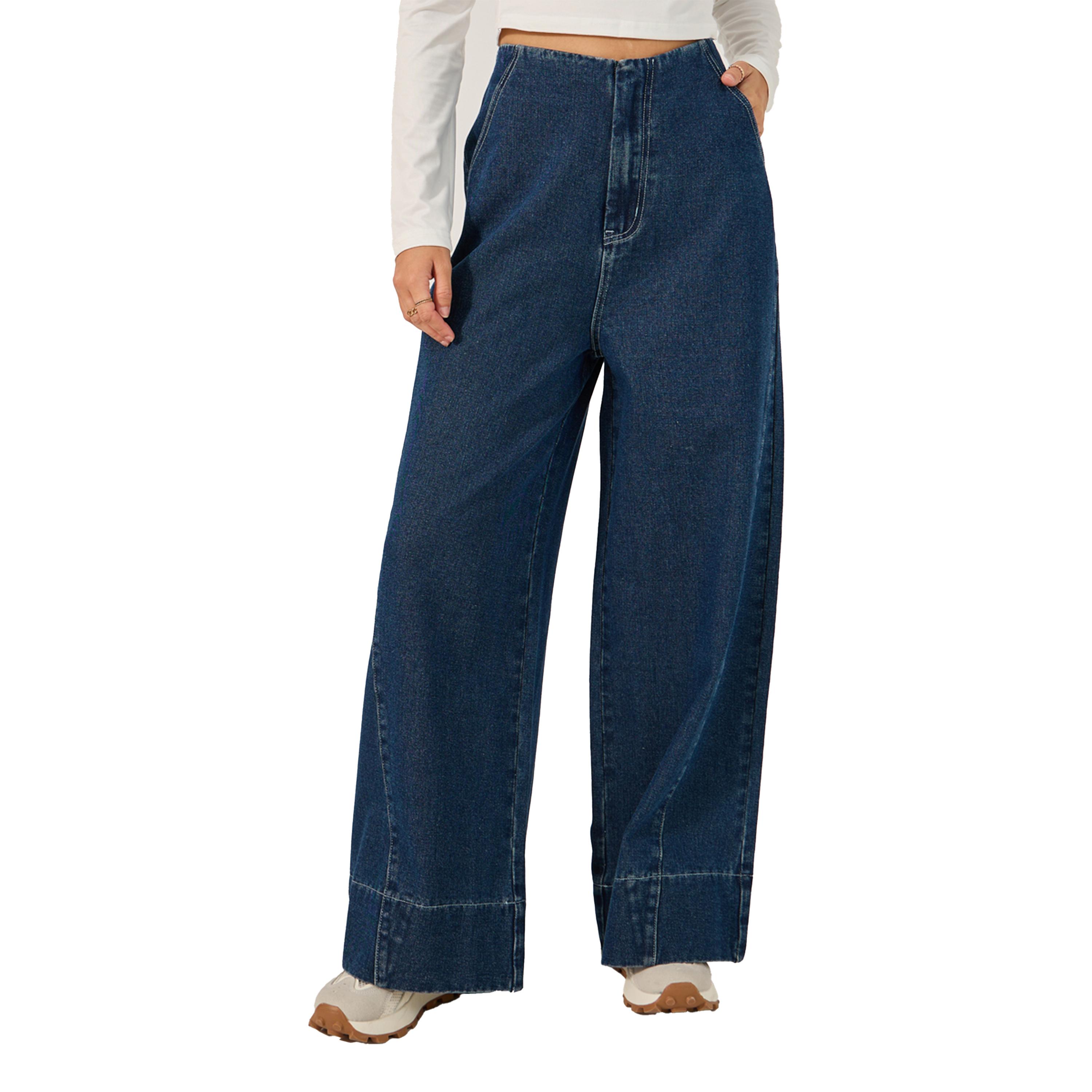 Styli High Rise Wide Leg Jeans-women-clothing-bottoms-jeans-image-1