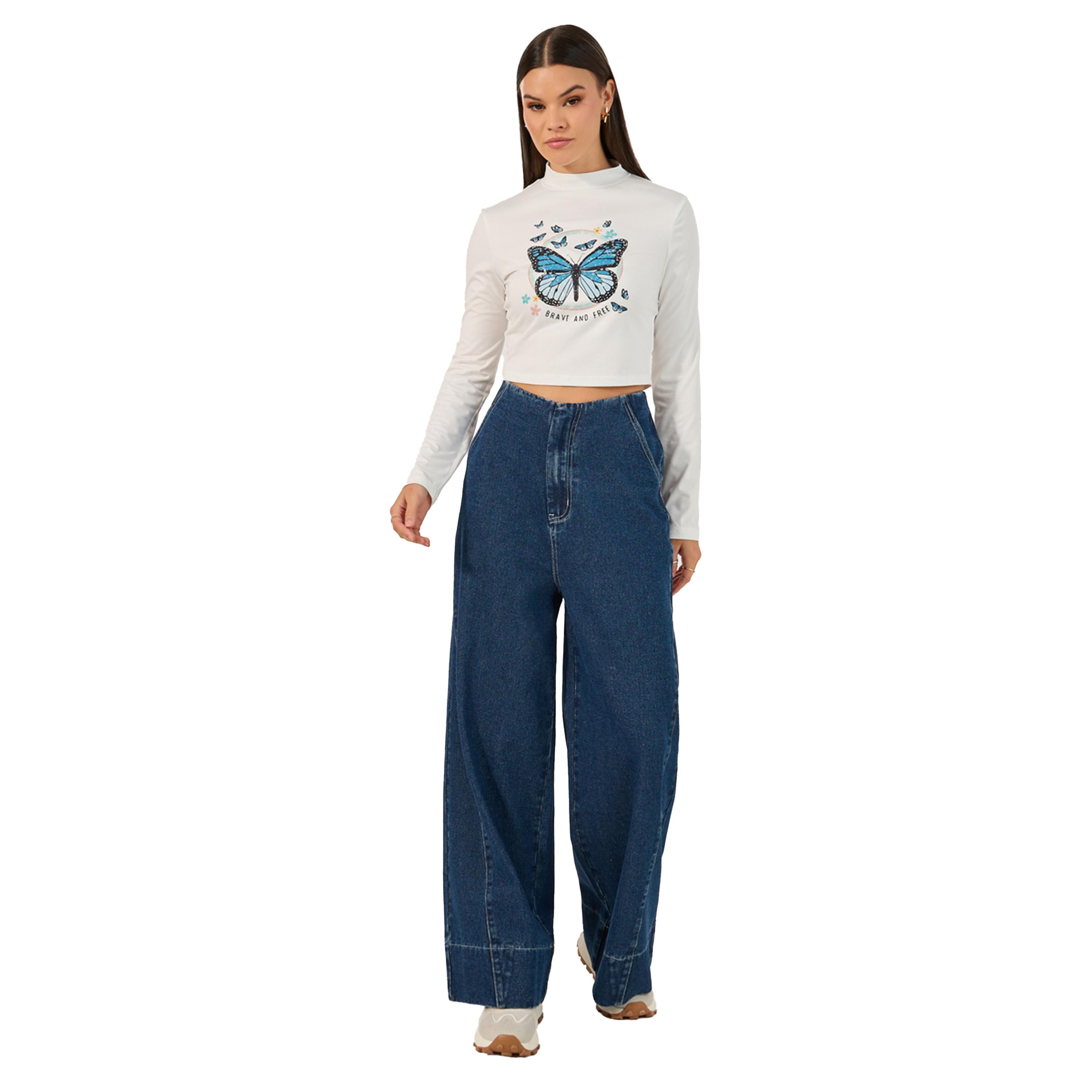 Styli High Rise Wide Leg Jeans-women-clothing-bottoms-jeans-image-2