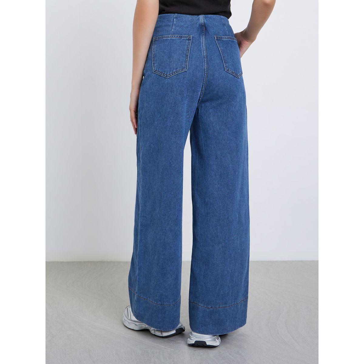Styli High Rise Wide Leg Jeans-women-clothing-bottoms-jeans-image-4