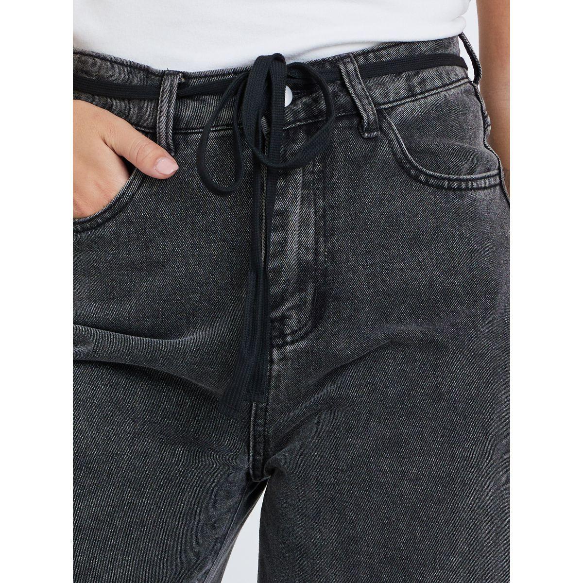 Styli Relaxed Fit Mid Rise Jeans with Drawstring Detail-women-clothing-bottoms-jeans-image-3
