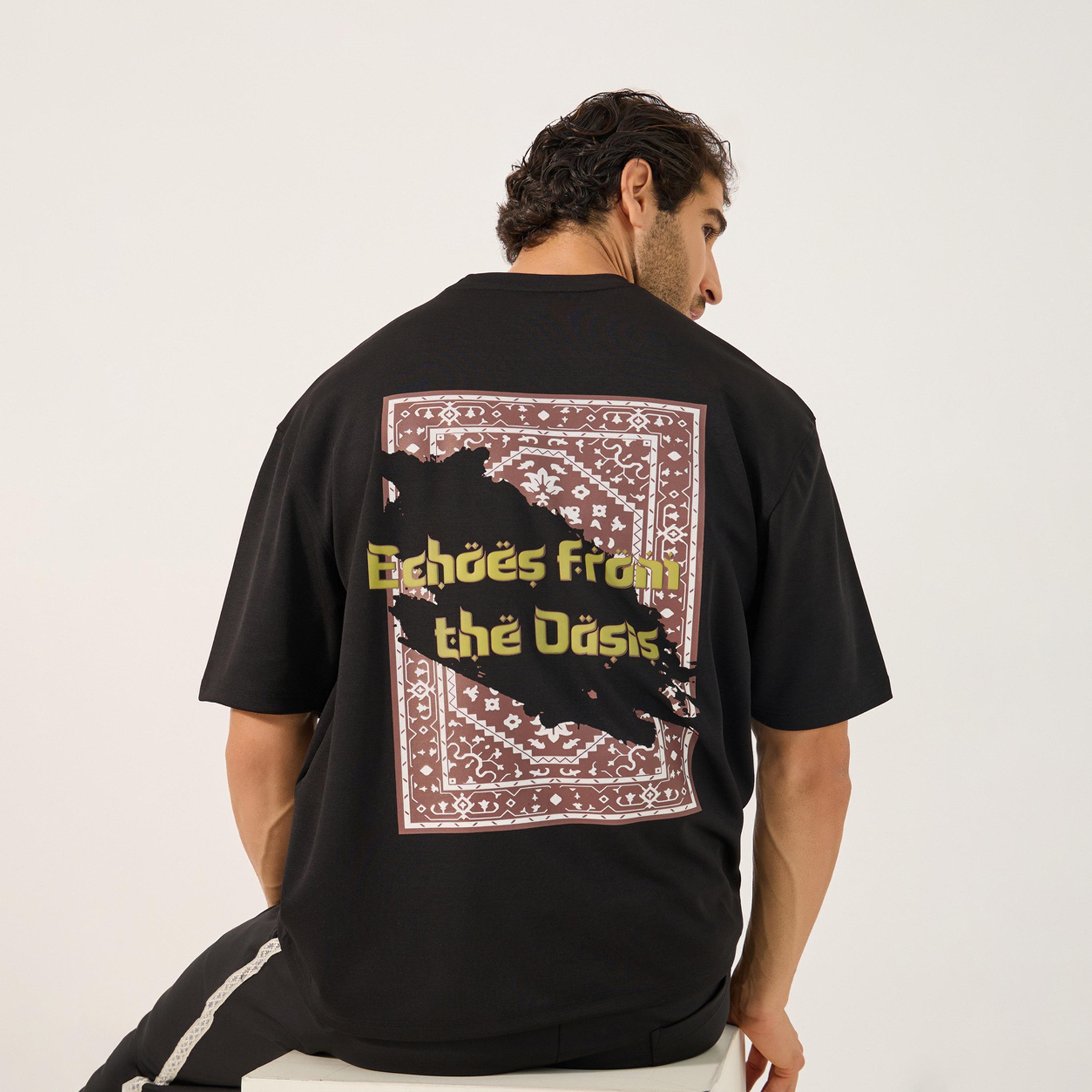 Styli Tapestry Graphic Print Oversized T-Shirt-men-clothing-tshirtsandpolos-tshirts-image-3