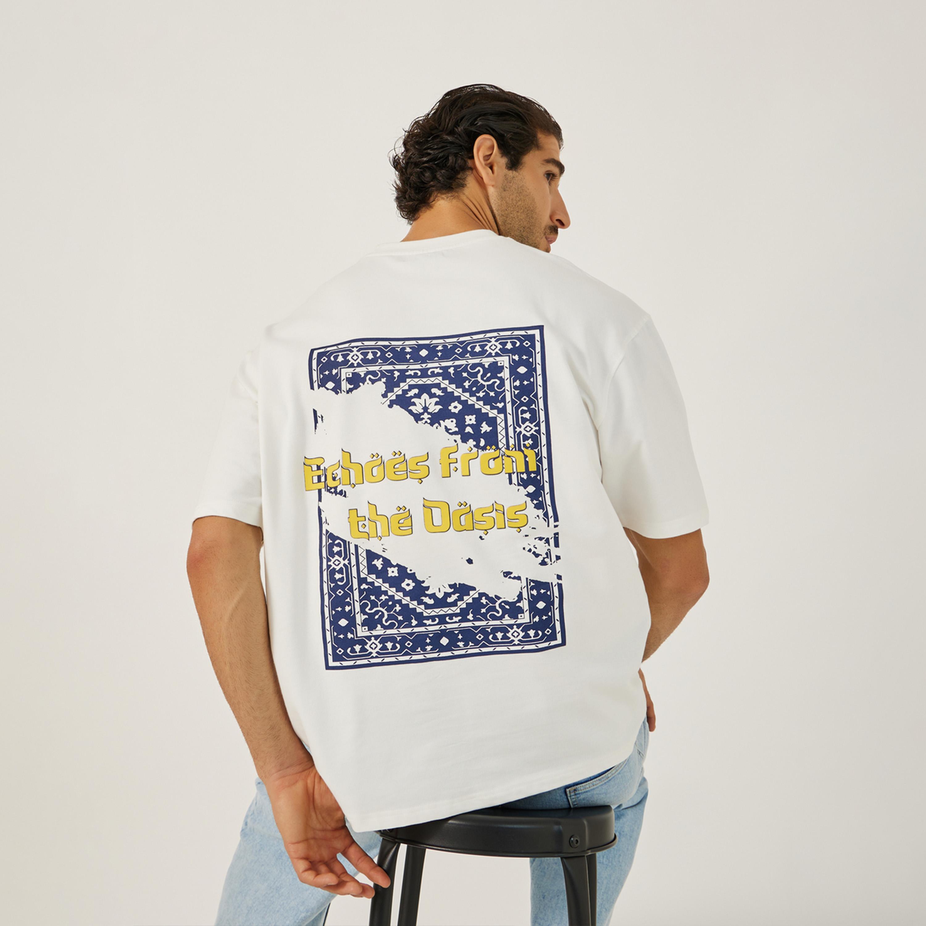 Styli Tapestry Graphic Print Oversized T-Shirt-men-clothing-tshirtsandpolos-tshirts-image-2