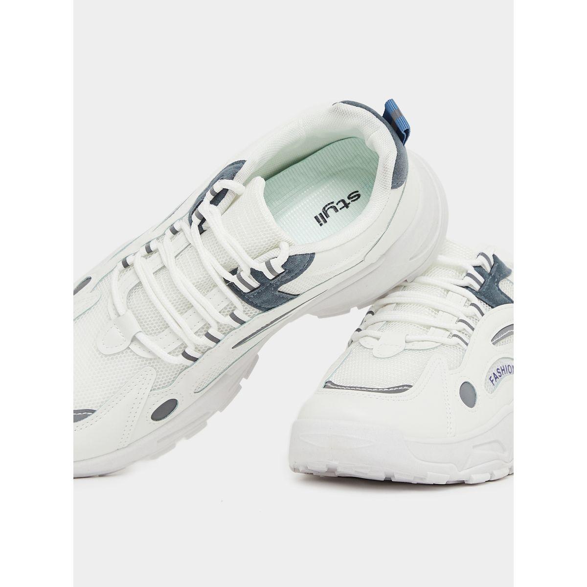 Styli Textured Lace Up Chunky Sole Sneakers-men-shoes-sneakers-image-3