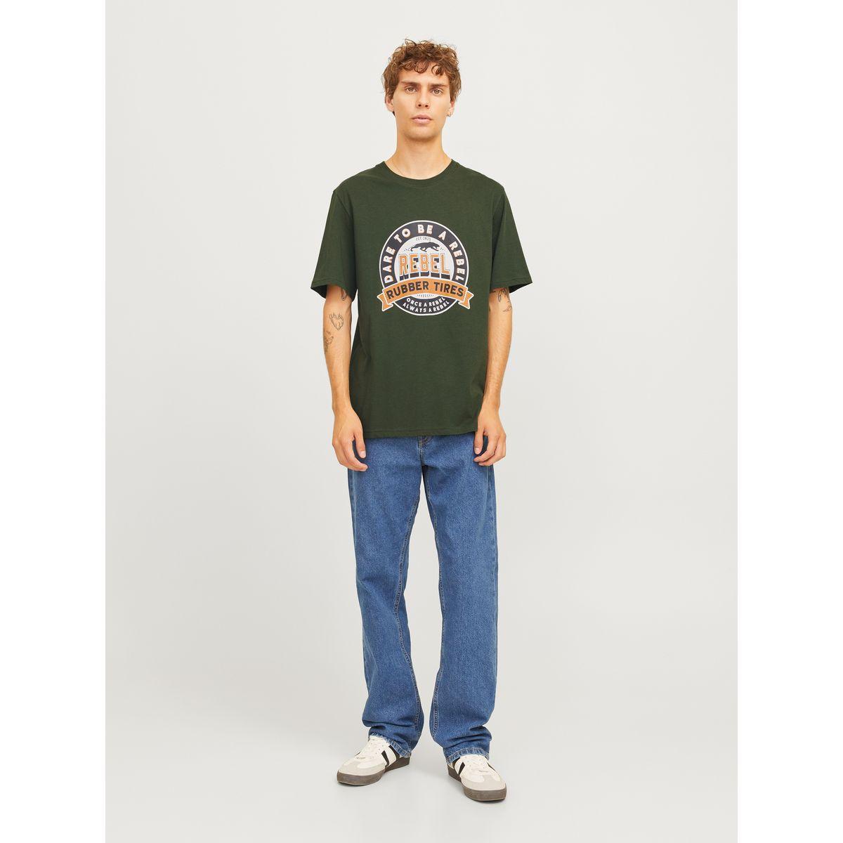 تيشيرت بقصة مريحة وياقة دائرية-men-clothing-tshirtsandpolos-tshirts-image-3