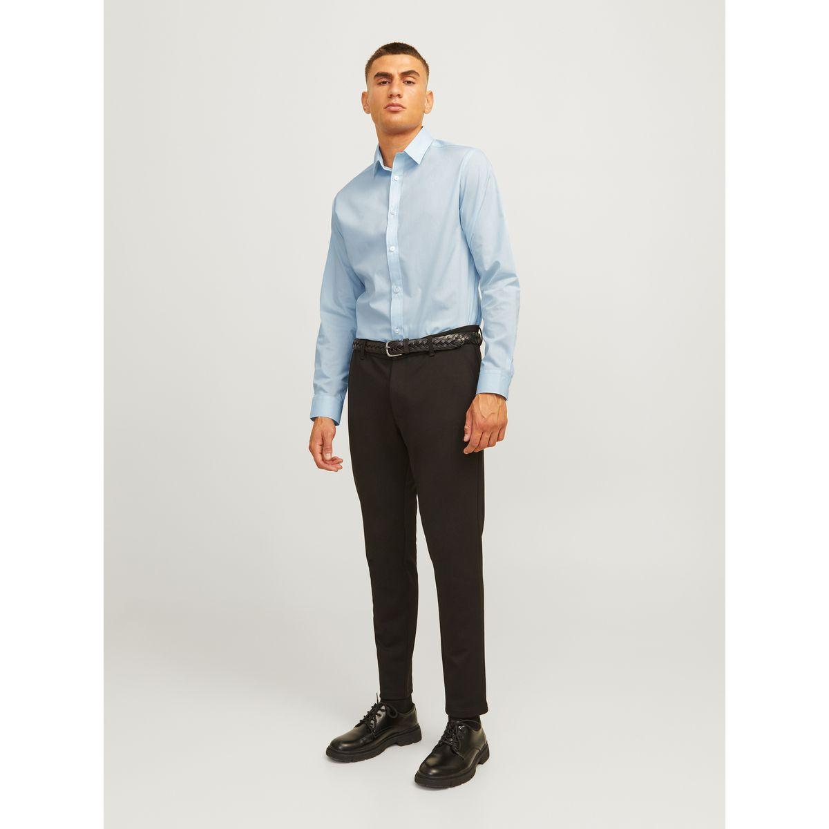REBEL Solid Long Sleeves Shirt with Buttons-men-clothing-shirts-image-3