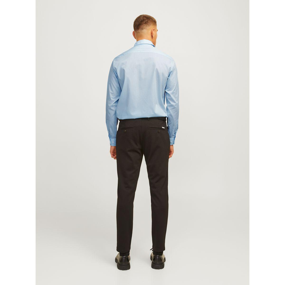REBEL Solid Long Sleeves Shirt with Buttons-men-clothing-shirts-image-4