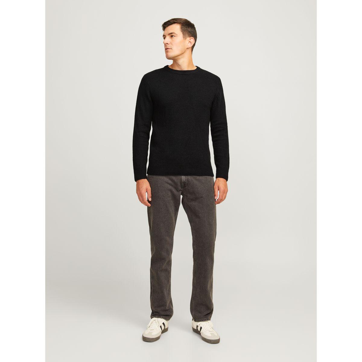 REBEL Textured Knit Crew Neck Sweater-men-clothing-sweatersandpullovers-image-2