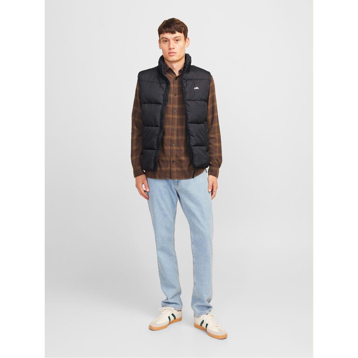 فيست مبطن بياقة عالية وسحَّاب غلق-men-clothing-jacketsandblazers-jackets-image-4