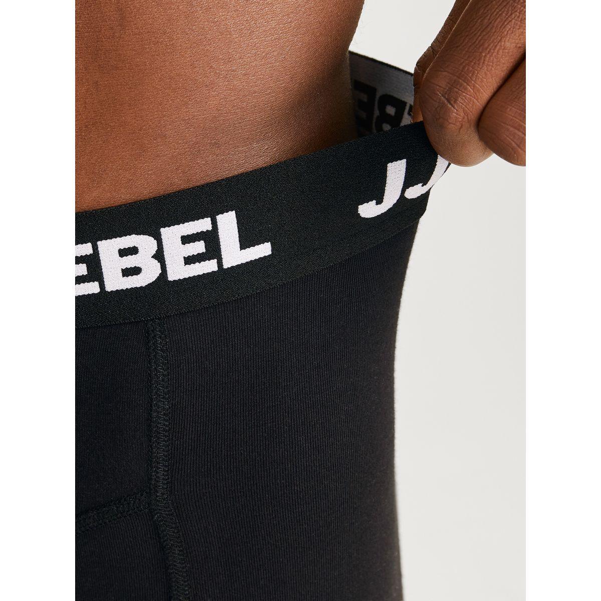 REBEL Pack of 3 - Logo Detail Trunks-men-clothing-innerwear-underwear-image-3