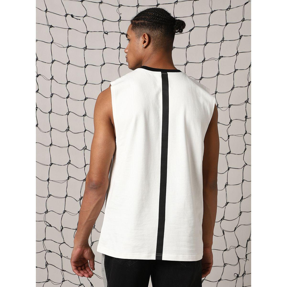 تيشيرت فضفاض بطبعة جرافيك وياقة دائرية هابر هولم × ستايلي-men-clothing-tshirtsandpolos-tshirts-image-3