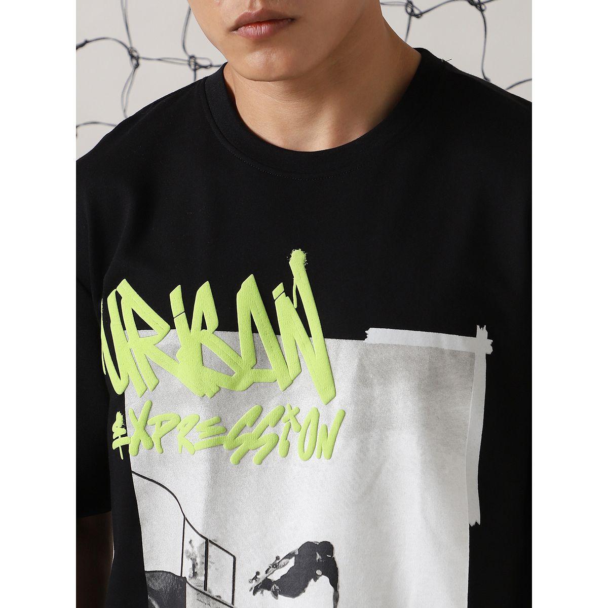 Hubberholme X Styli  Street Graphic Print Oversized T-Shirt-men-clothing-tshirtsandpolos-tshirts-image-2