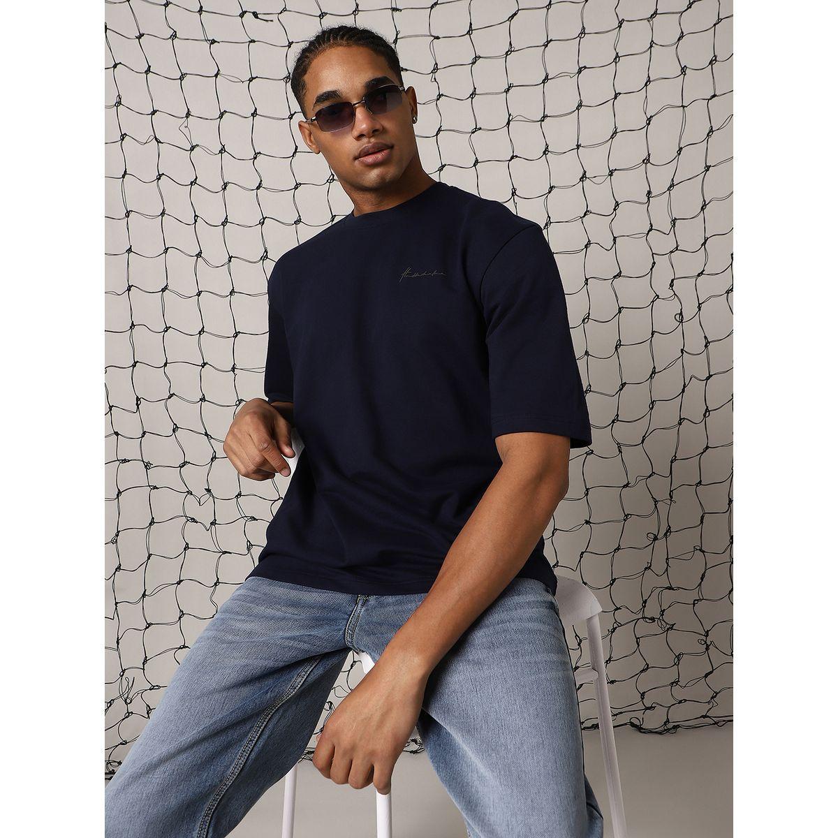 Hubberholme X Styli  Round Neck Oversized T-Shirt-men-clothing-tshirtsandpolos-tshirts-image-1