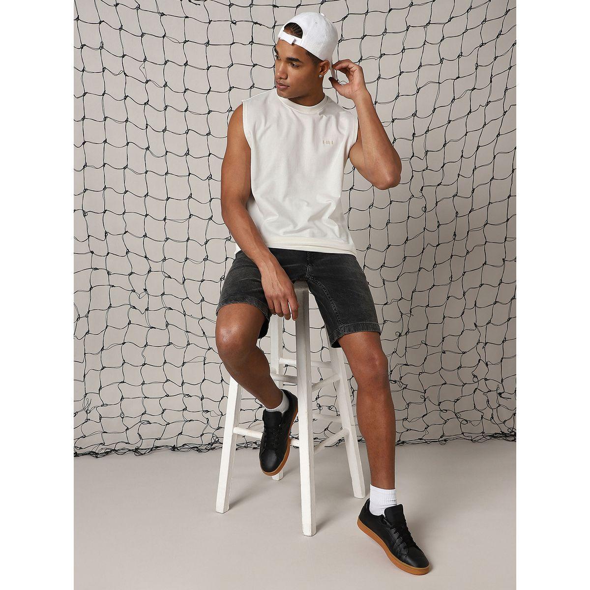 Hubberholme X Styli  Round Neck Cotton Oversized Sleeveless T-Shirt-men-clothing-tshirtsandpolos-tshirts-image-4