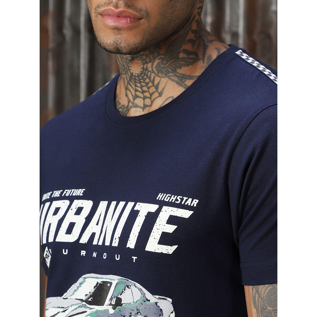 High Star X Styli  Graphic Print Cotton Regular Fit T-Shirt-men-clothing-tshirtsandpolos-tshirts-image-2