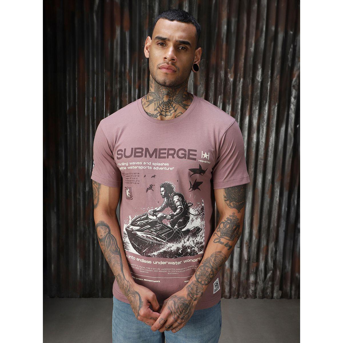 High Star X Styli  Graphic Print Cotton Regular Fit T-Shirt-men-clothing-tshirtsandpolos-tshirts-image-1