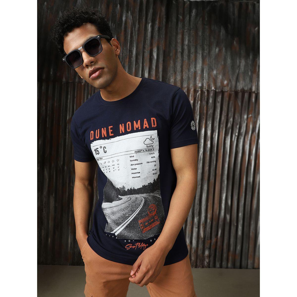 تيشيرت مطبع بقصة عادية هاي ستار × ستايلي-men-clothing-tshirtsandpolos-tshirts-image-1