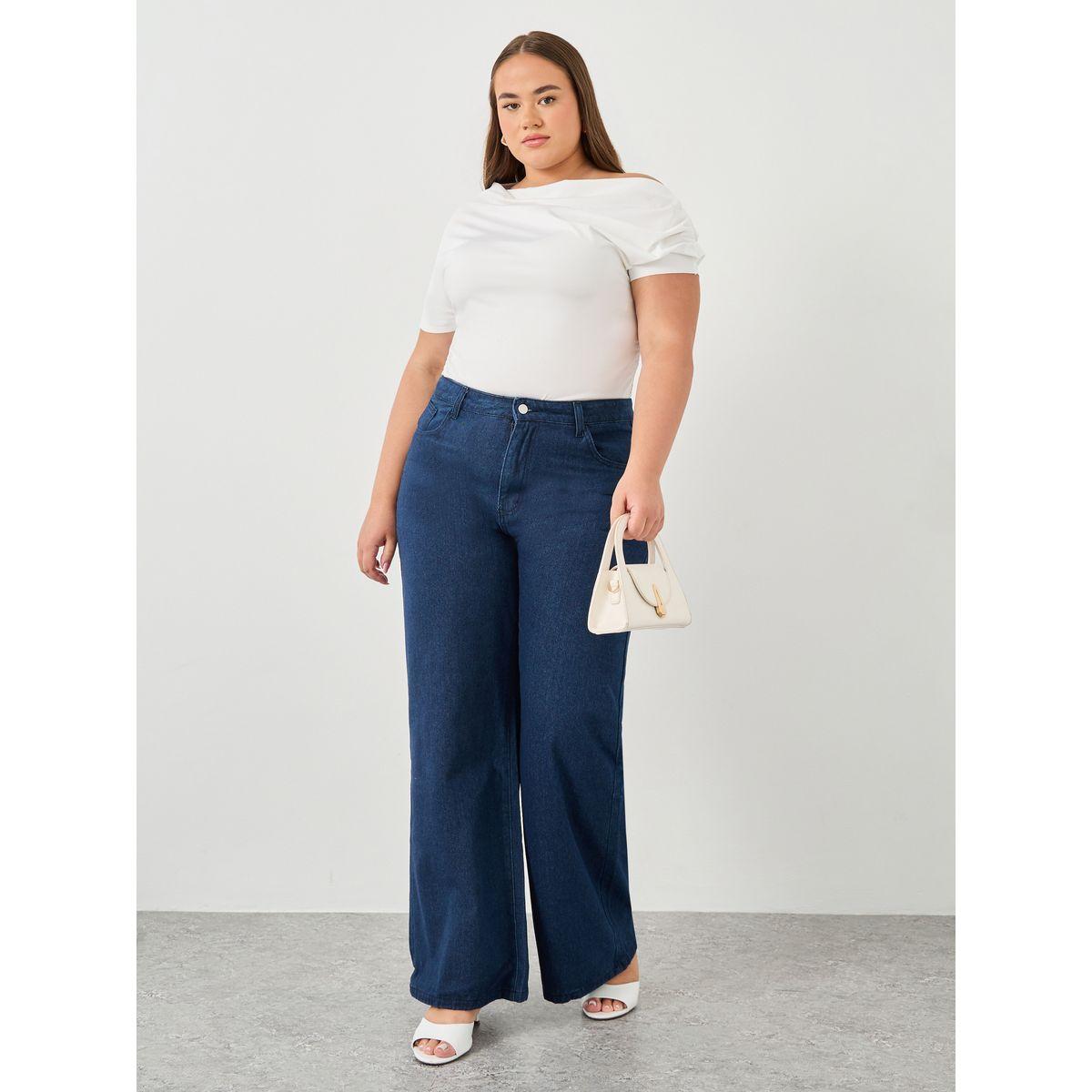 Styli Plus High Rise Loose Fit Jeans-women-clothing-bottoms-jeans-image-1