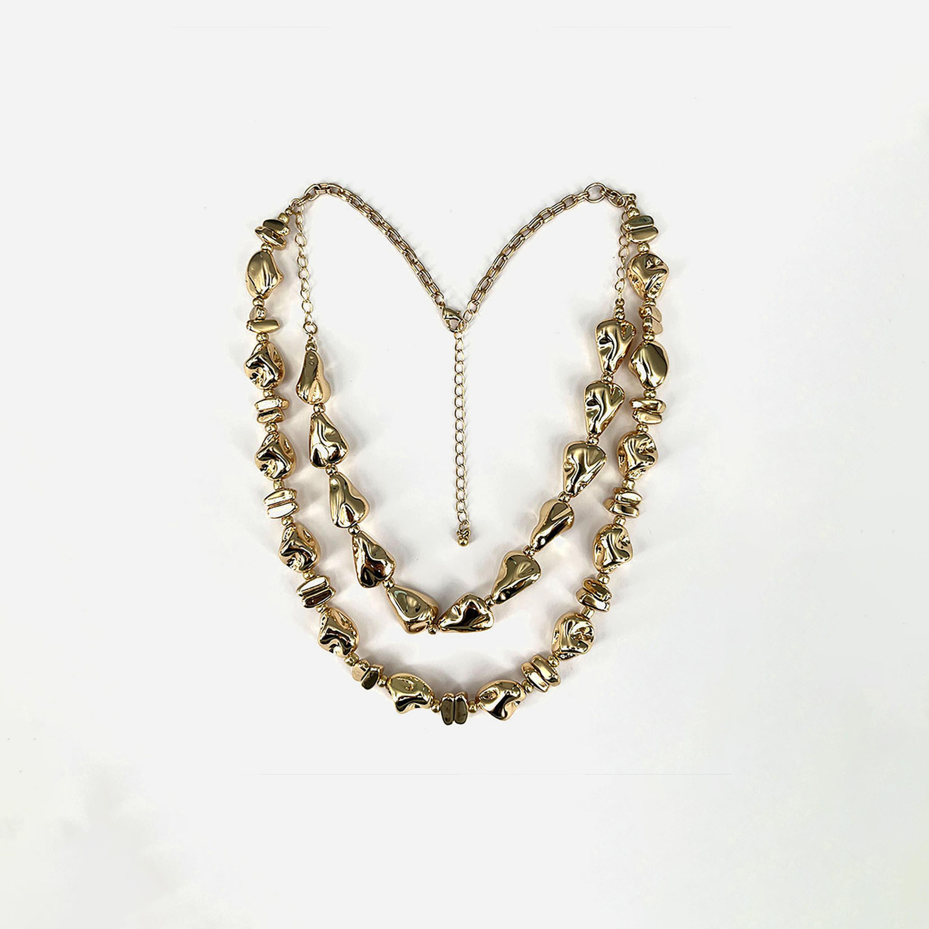 ستايلي-  قلادة متعددة الطبقات-women-watchesandjewellery-jewellery-necklacesandpendants-image-1