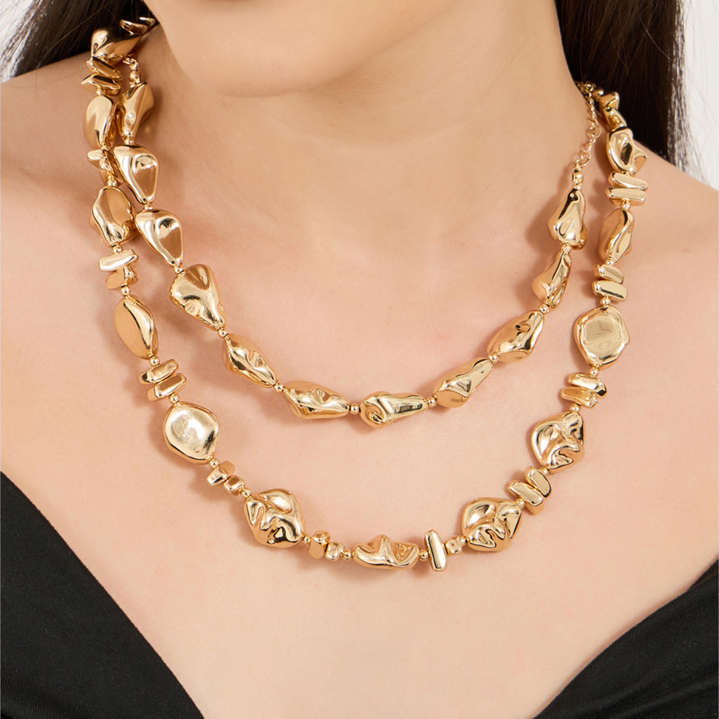 ستايلي-  قلادة متعددة الطبقات-women-watchesandjewellery-jewellery-necklacesandpendants-image-2