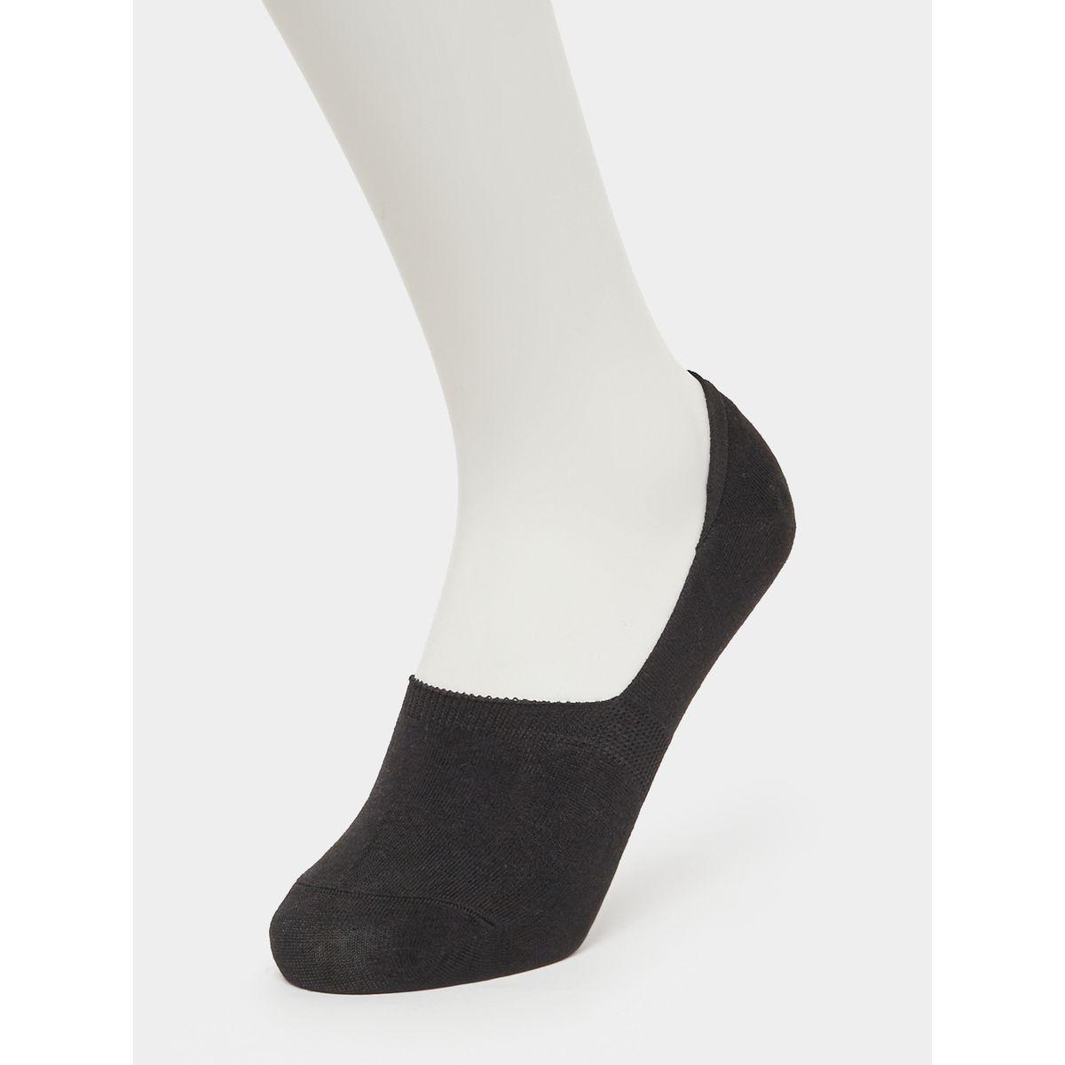 Styli Set of 3 - Solid No Show Socks-men-socks-image-2