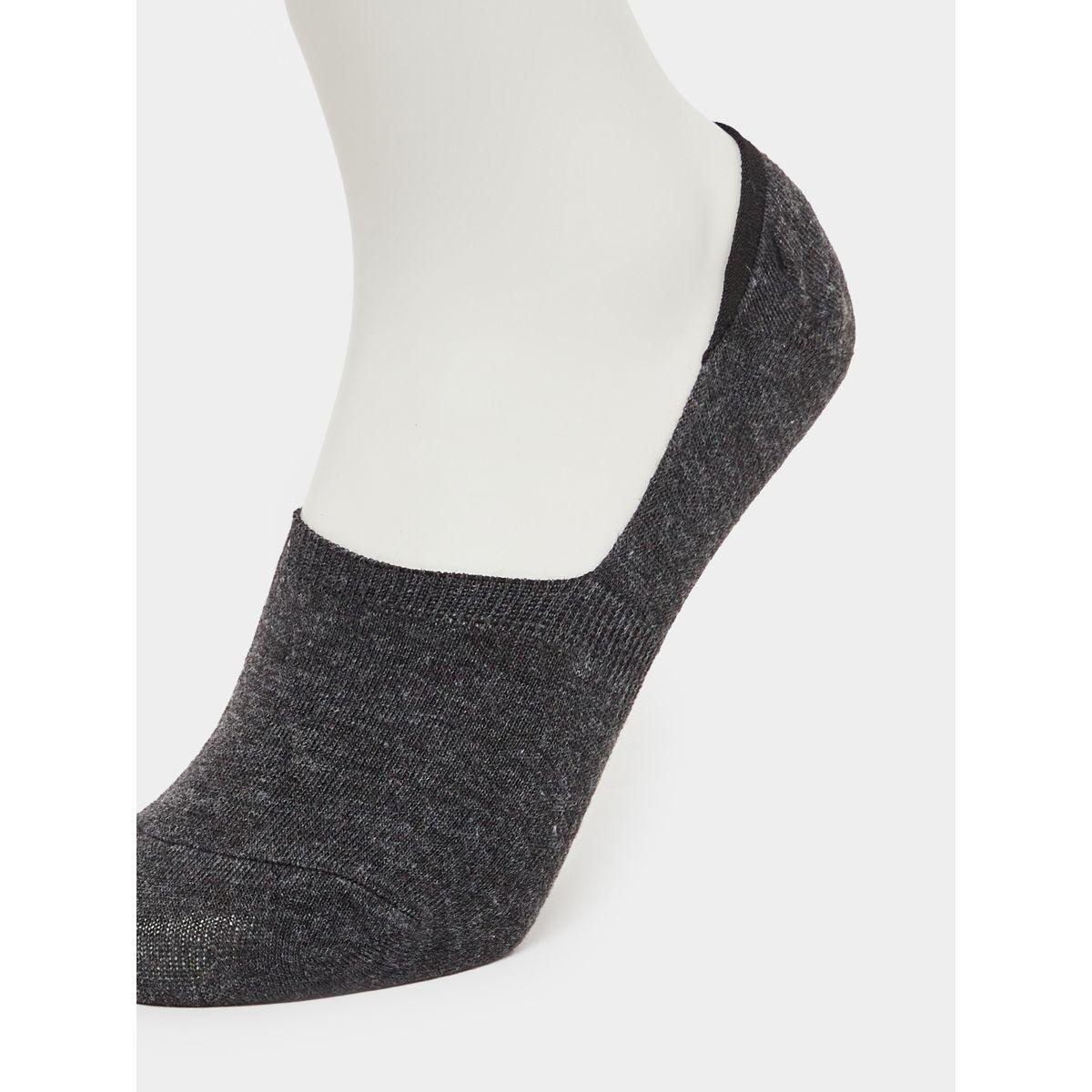 Styli Set of 3 - Solid No Show Socks-men-socks-image-7