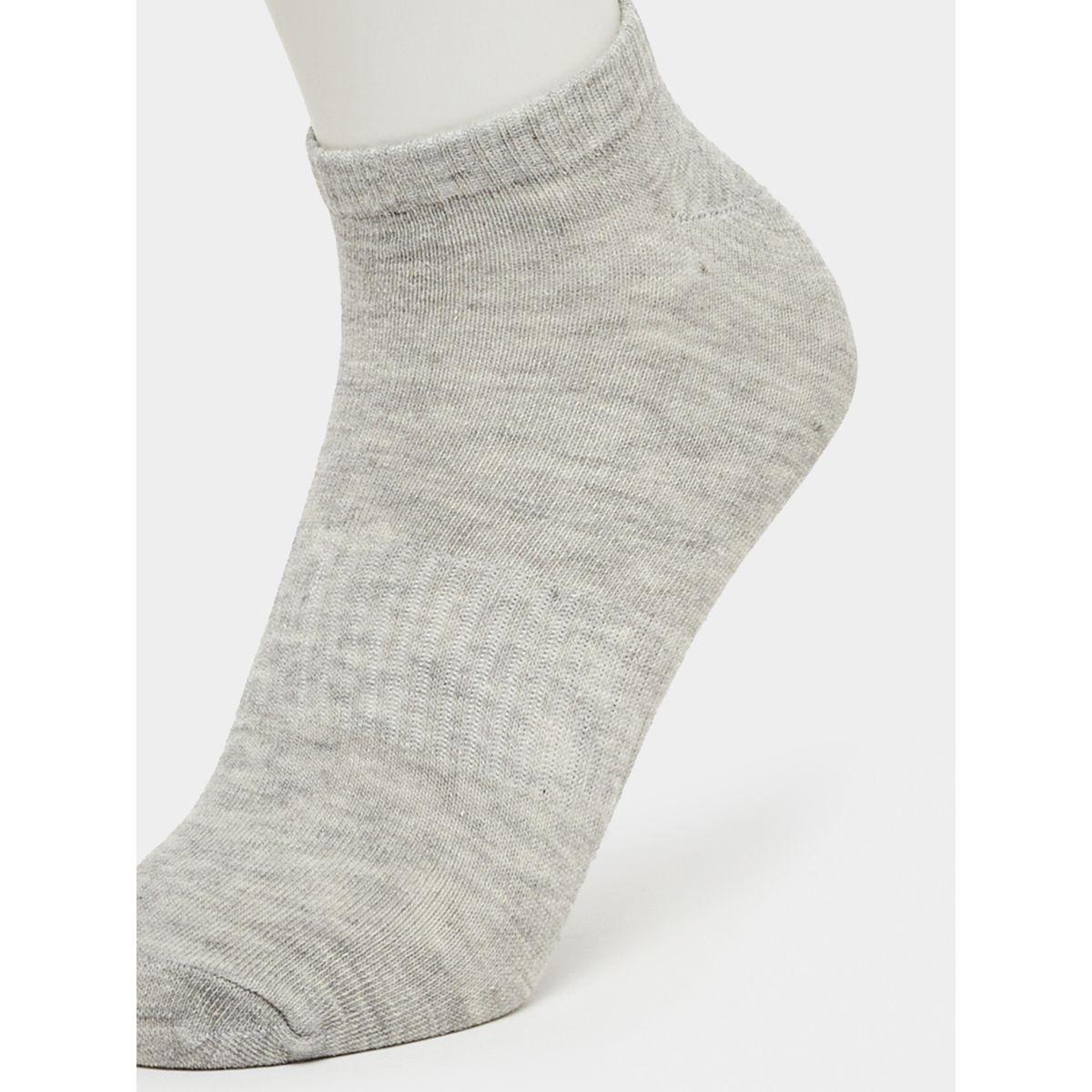 Styli Set of 3 - Melange Ankle Length Socks-men-socks-image-3