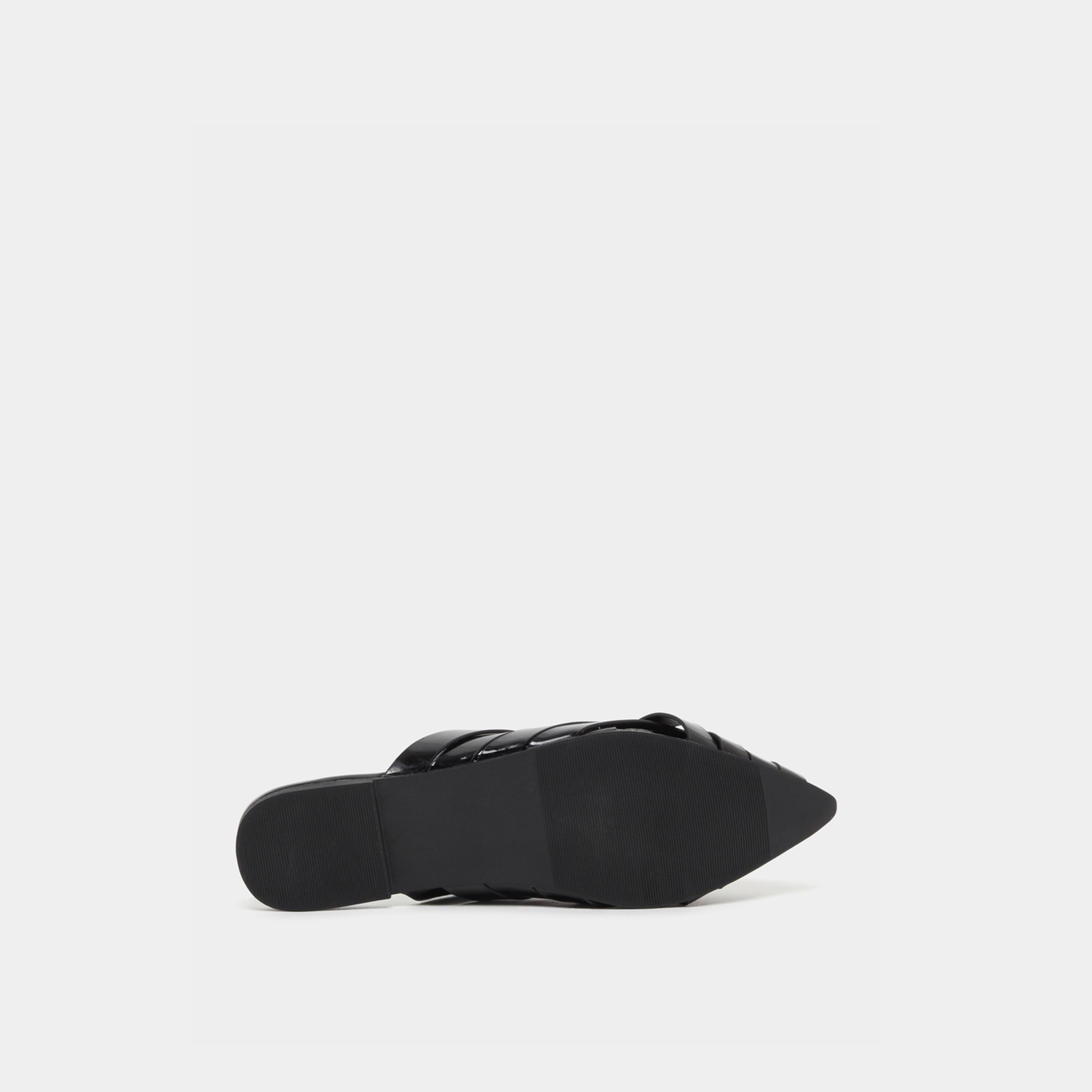 Styli Pointed Toe Slip On Flat Mules-women-shoes-flats-mules-image-6