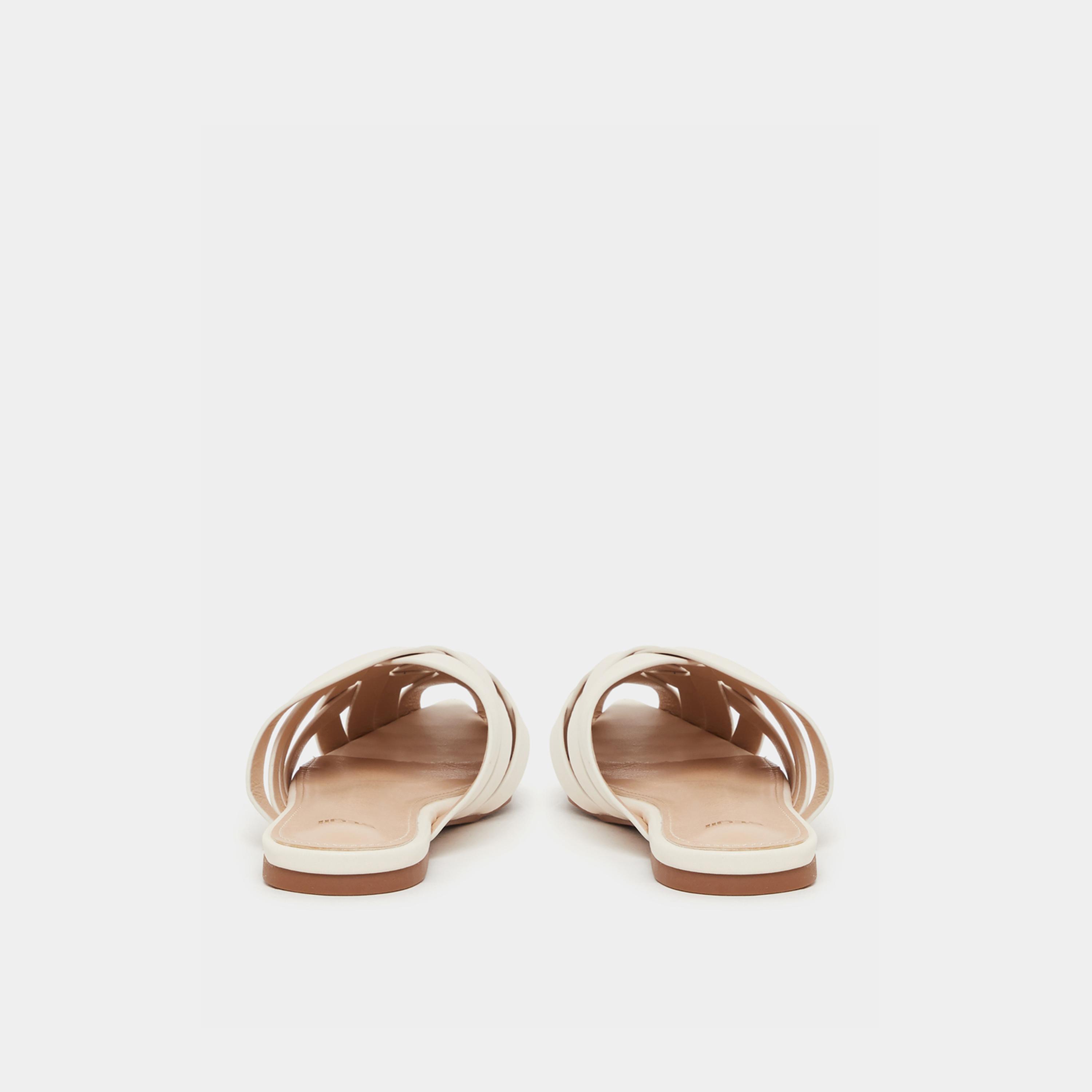 Styli Multi Strap Pointed Toe Slip On Mules-women-shoes-flats-mules-image-4