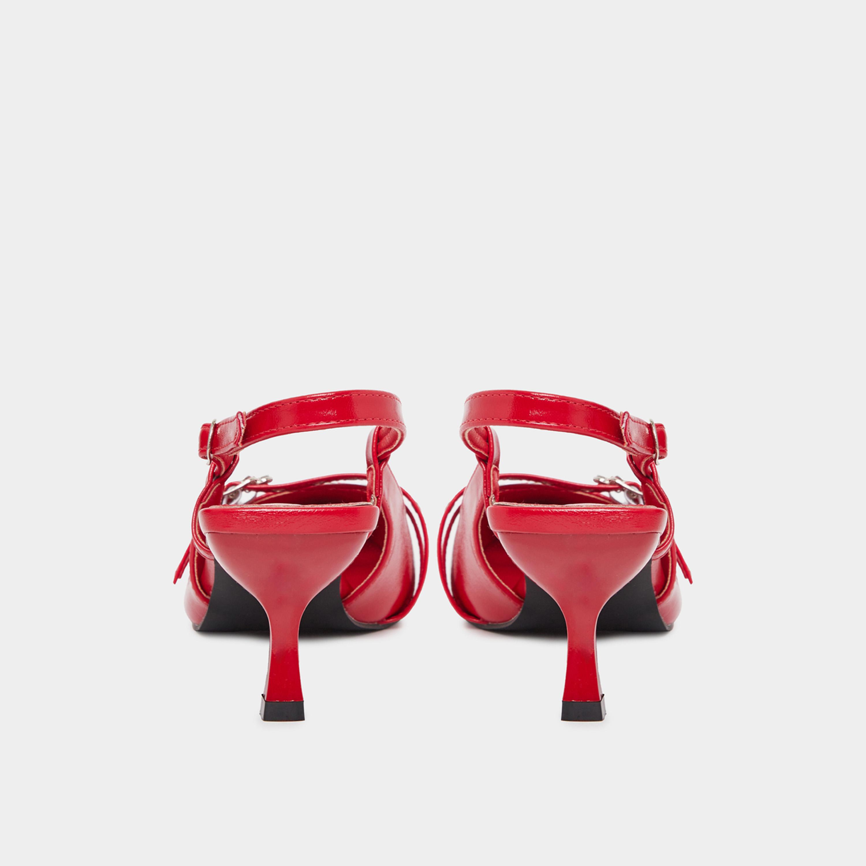 ستايلي - حذاء بكعب مدبب وتفاصيل مشبك وفتحة خلفية-women-shoes-heels-image-4