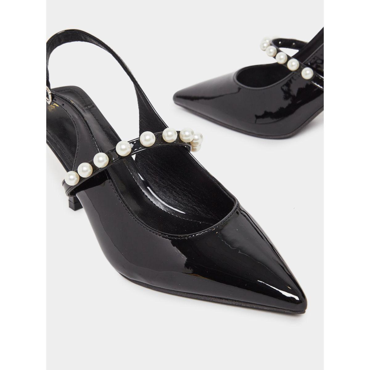 حذاء بامب منمق بلؤلؤ صناعي وسير خلفي-women-shoes-loafersandmoccasins-image-3