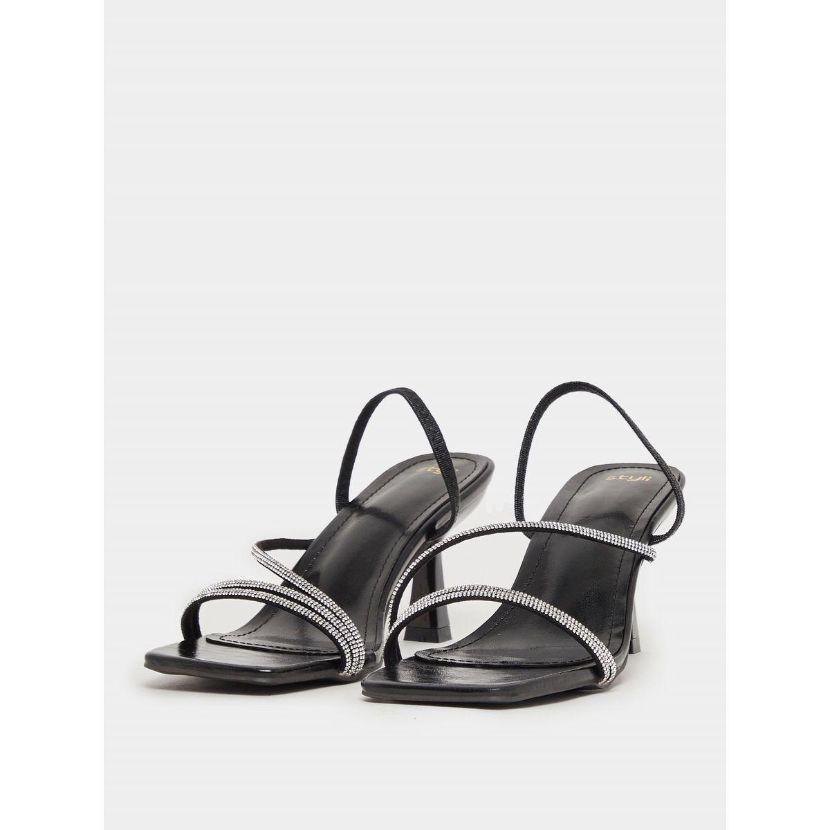 Embellished Slingback Kitten Heel Sandals-women-shoes-heels-image-2
