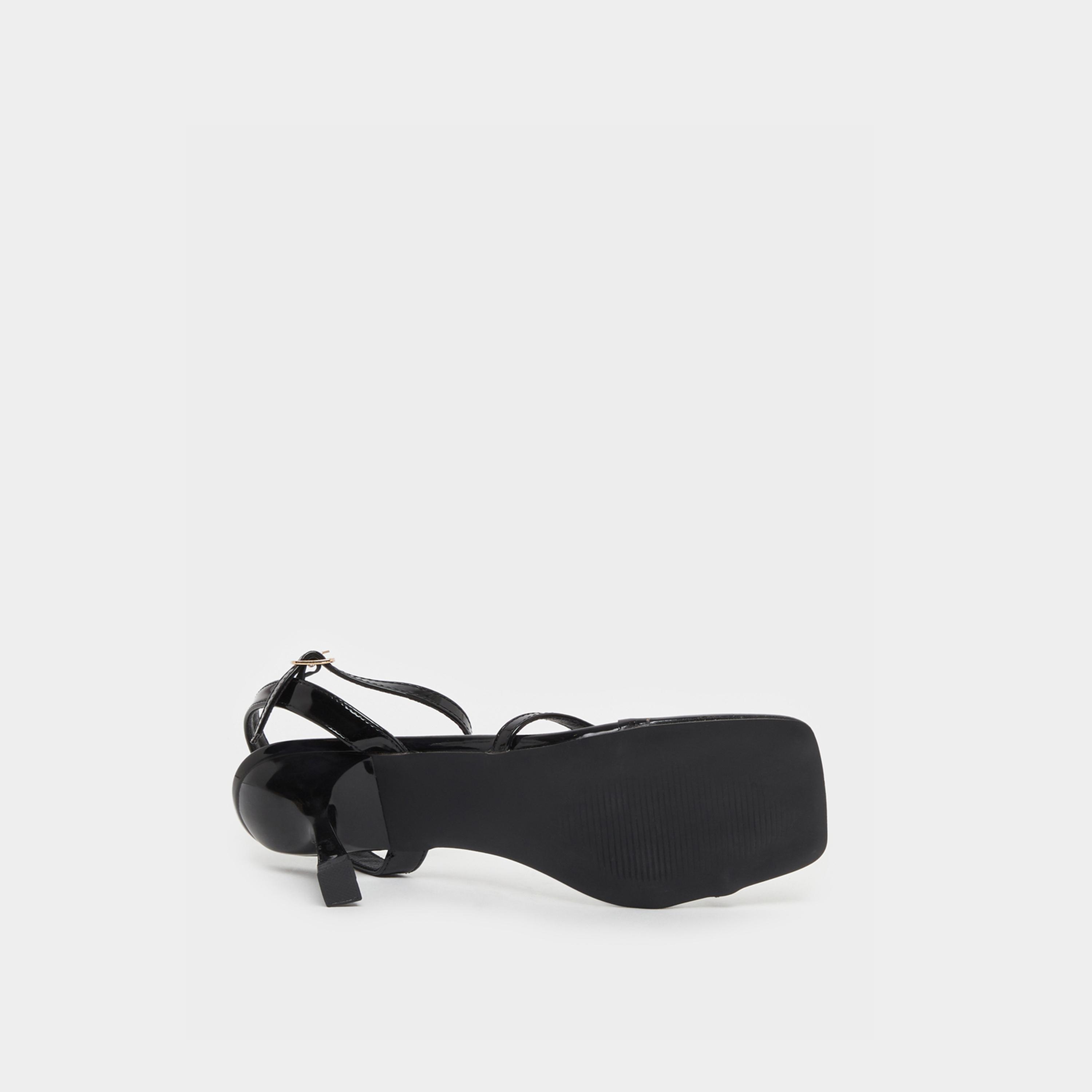 ستايلي - صندل ستيليتو بكعب عالٍ وحزام للكاحل وحواف معدنية-women-shoes-sandals-heeled-image-6