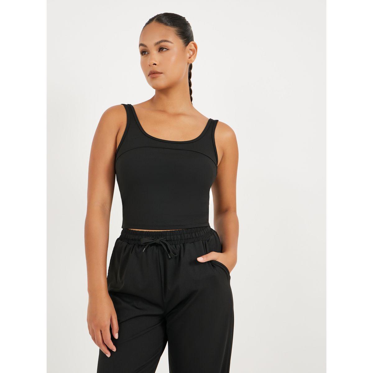 صدرية رياضية طويلة بأربطة كروس-sports-women-clothing-sportsbras-image-1