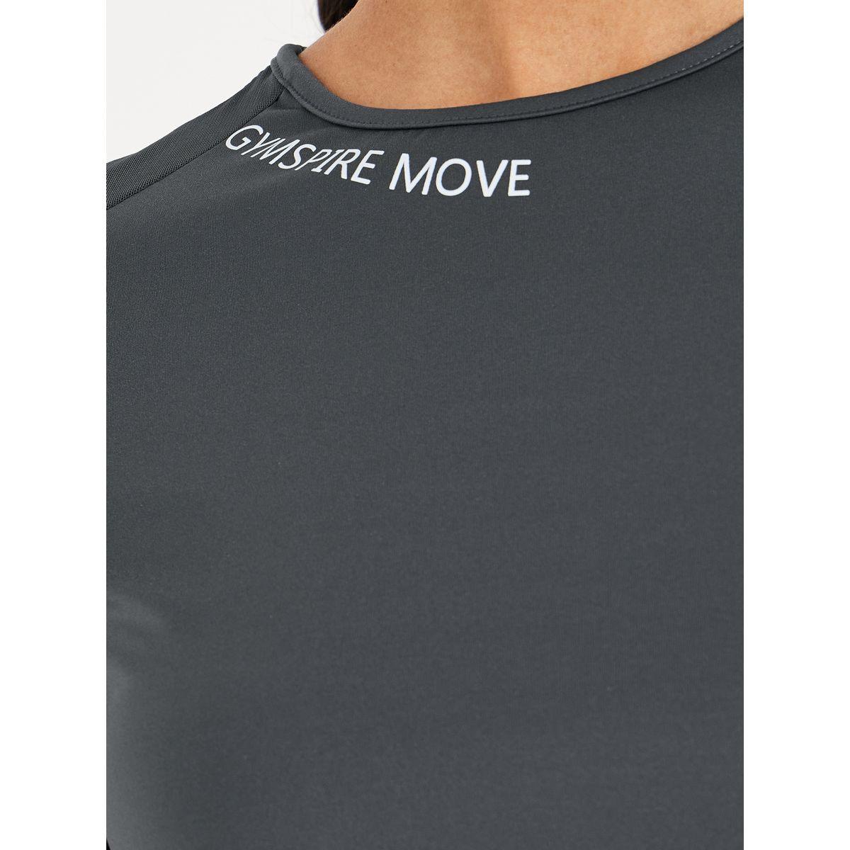 Styli Gymspire Edition - Label Text Print Mesh Insert Short Sleeve Top-women-clothing-sportswearandactivewear-tshirtsandvests-image-3