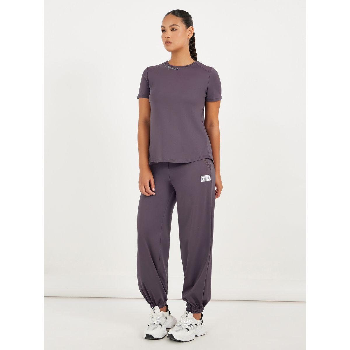 Styli Gymspire Edition - Label Text Print Mesh Insert Short Sleeve Top-men-clothing-sportswearandactivewear-tshirtsandpolos-image-2