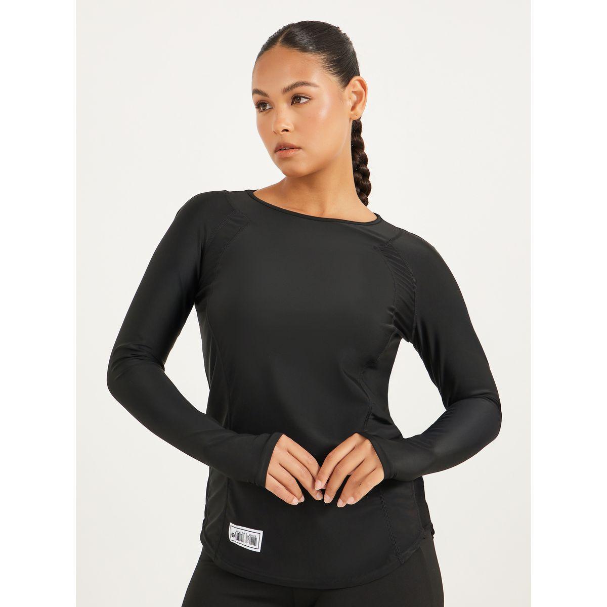 Styli Gymspire Edition - Label Mesh Insert Long Sleeve Top-women-clothing-sportswearandactivewear-tshirtsandvests-image-1
