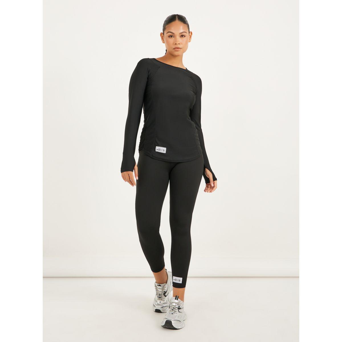 Styli Gymspire Edition - Label Mesh Insert Long Sleeve Top-women-clothing-sportswearandactivewear-tshirtsandvests-image-2